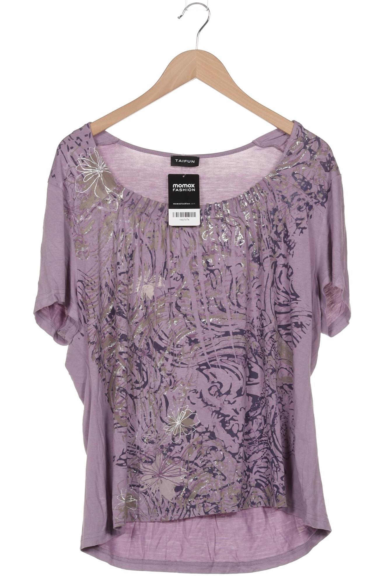 

Taifun Damen T-Shirt, flieder, Gr. 46