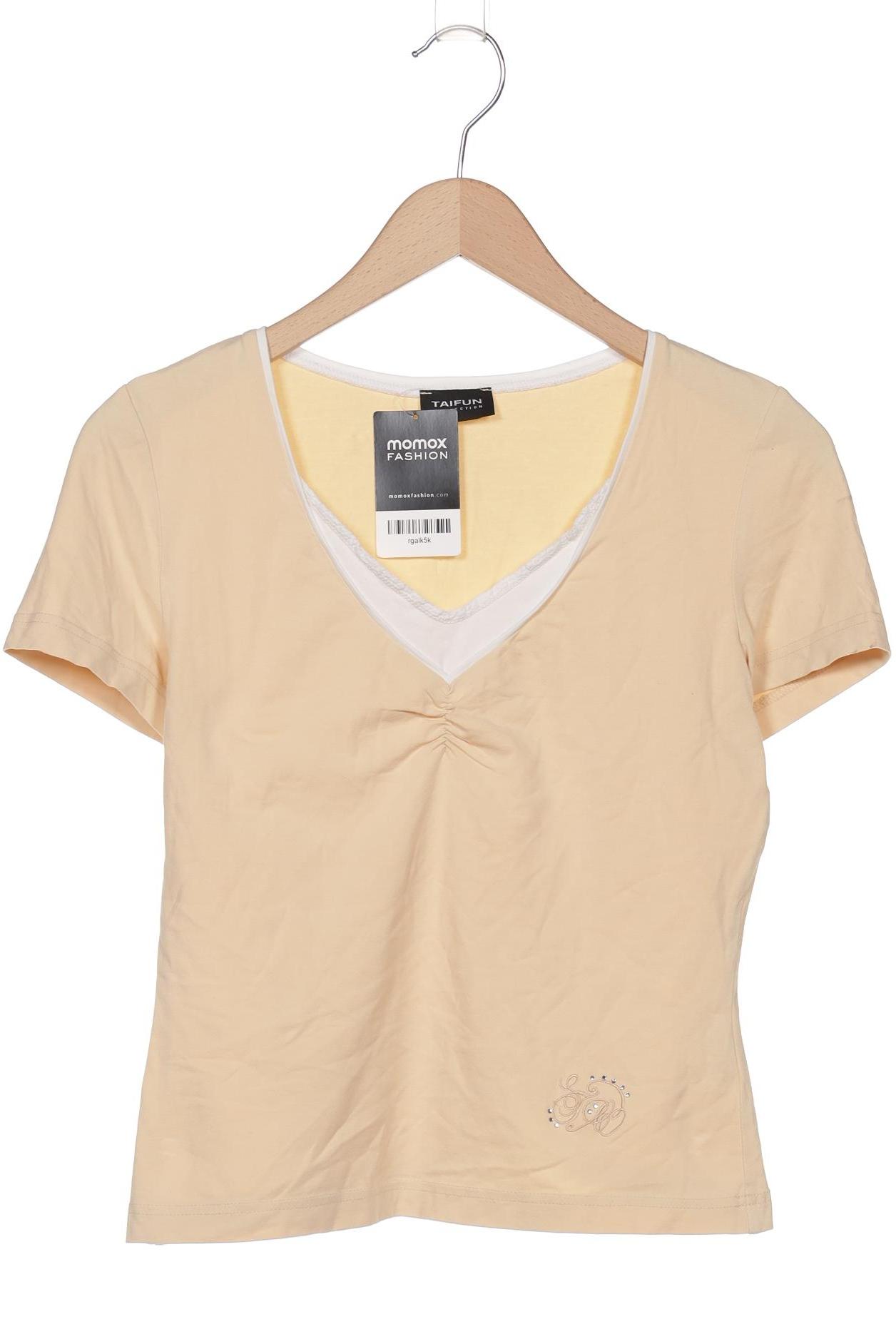 

Taifun Damen T-Shirt, beige, Gr. 38