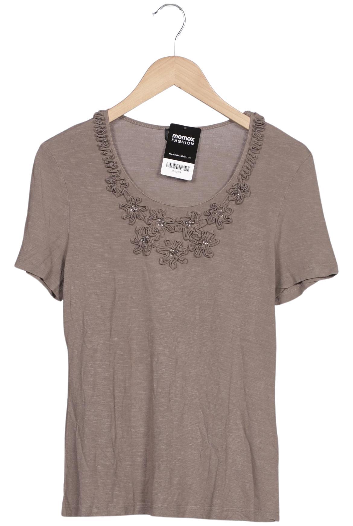 

Taifun Damen T-Shirt, braun, Gr. 38