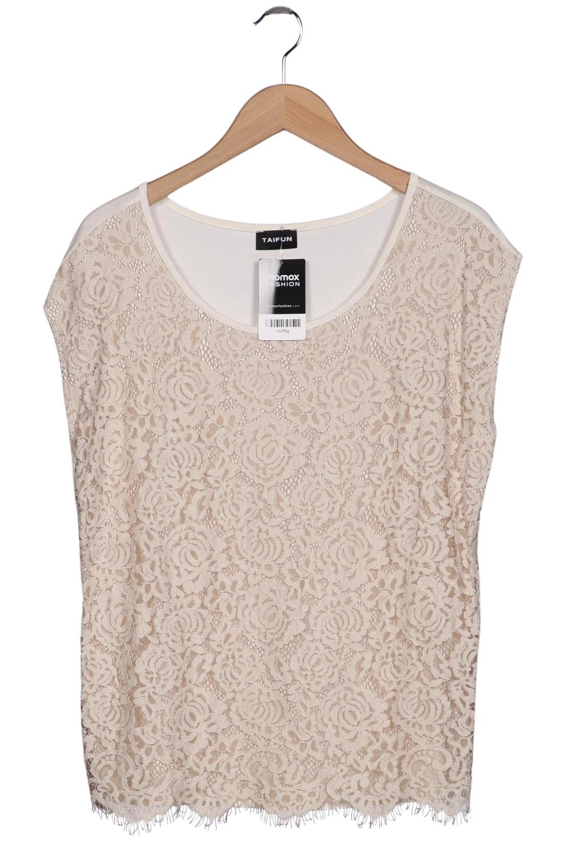 

Taifun Damen T-Shirt, beige, Gr. 42