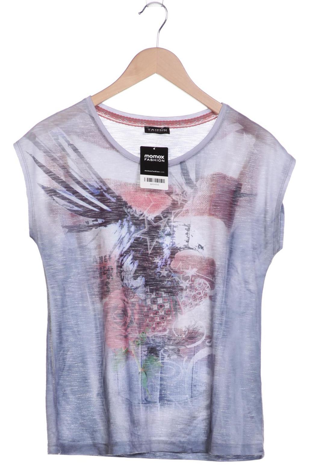 

Taifun Damen T-Shirt, blau, Gr. 36