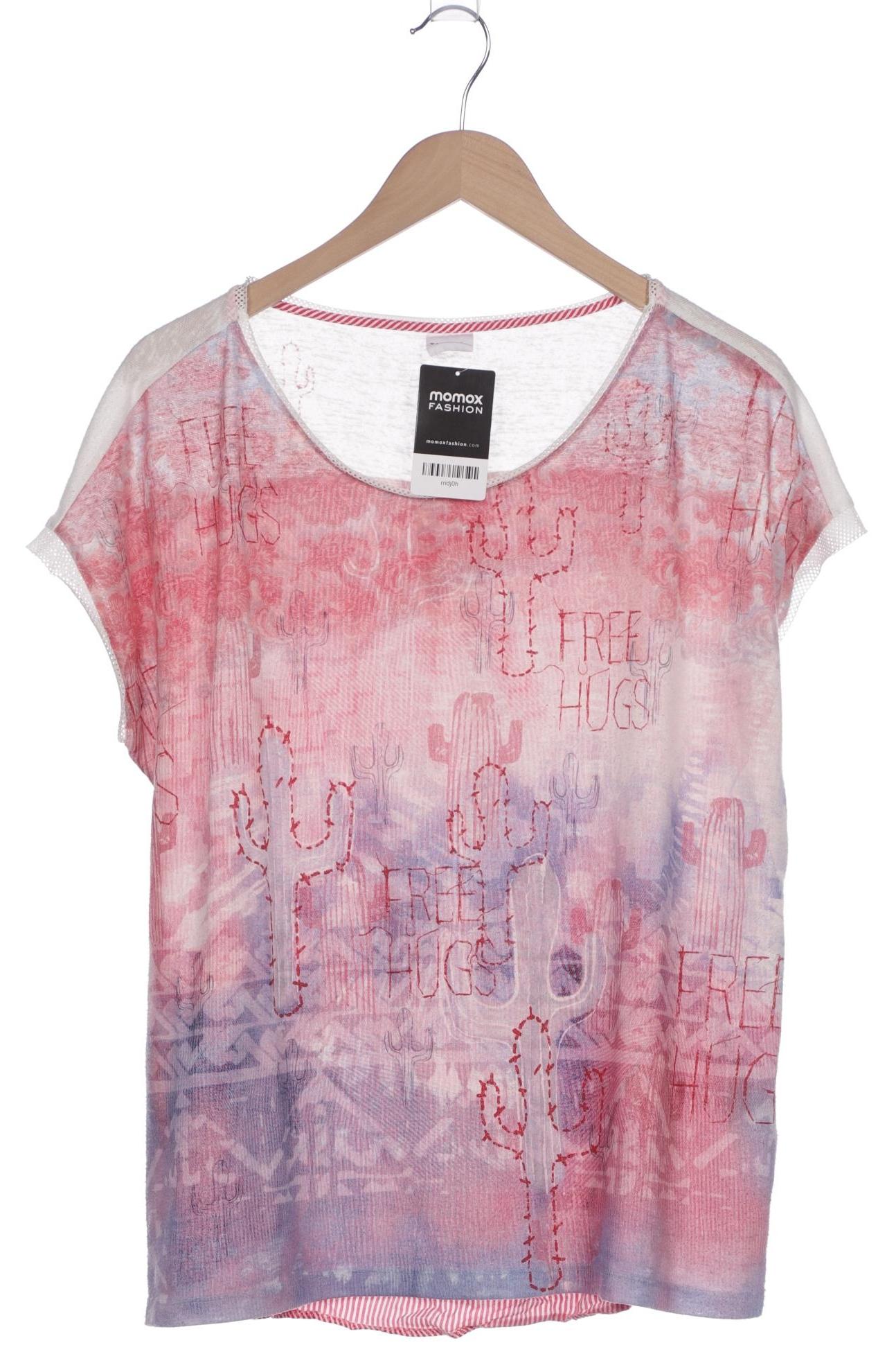 

Taifun Damen T-Shirt, cremeweiß, Gr. 44