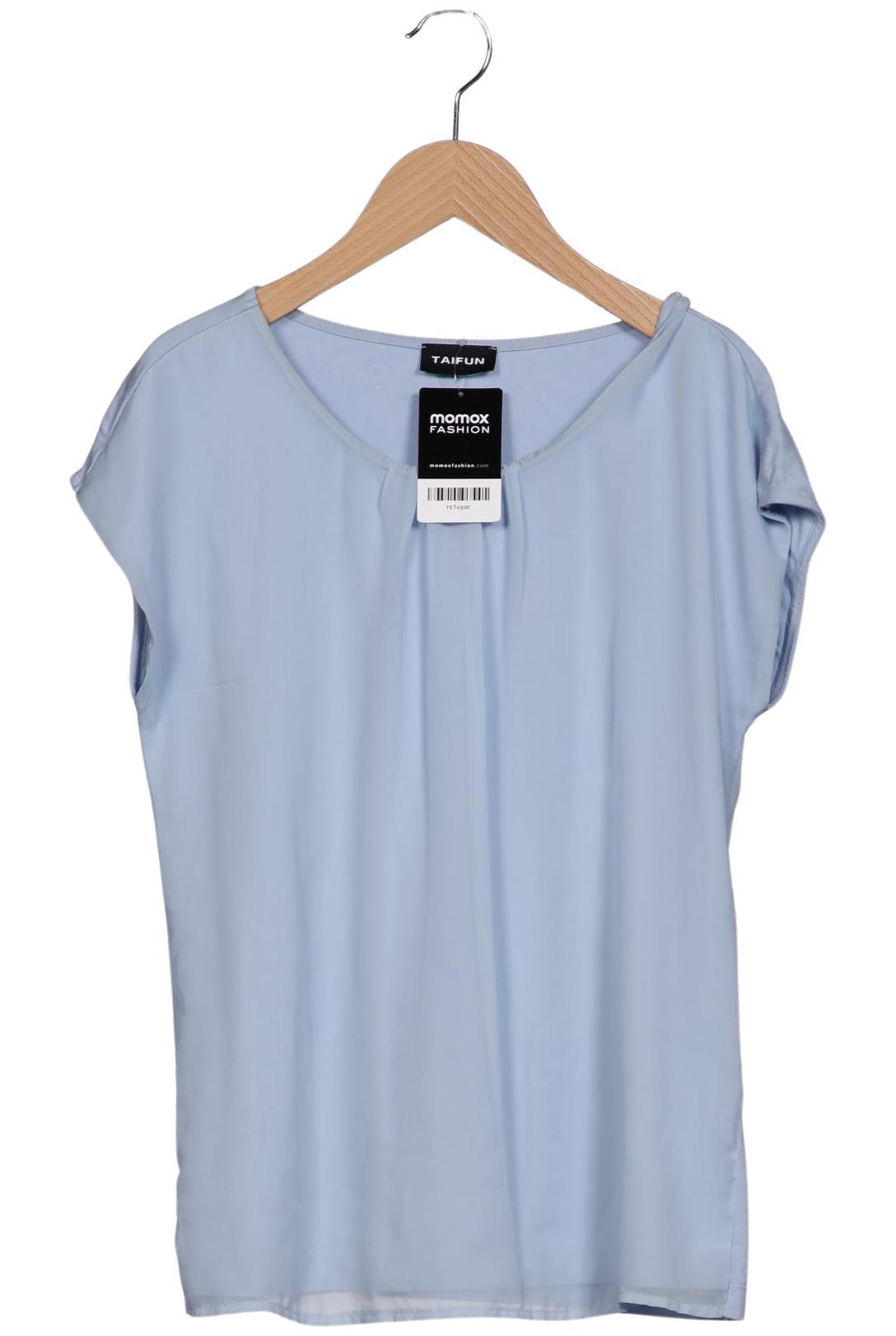 

Taifun Damen T-Shirt, blau, Gr. 34
