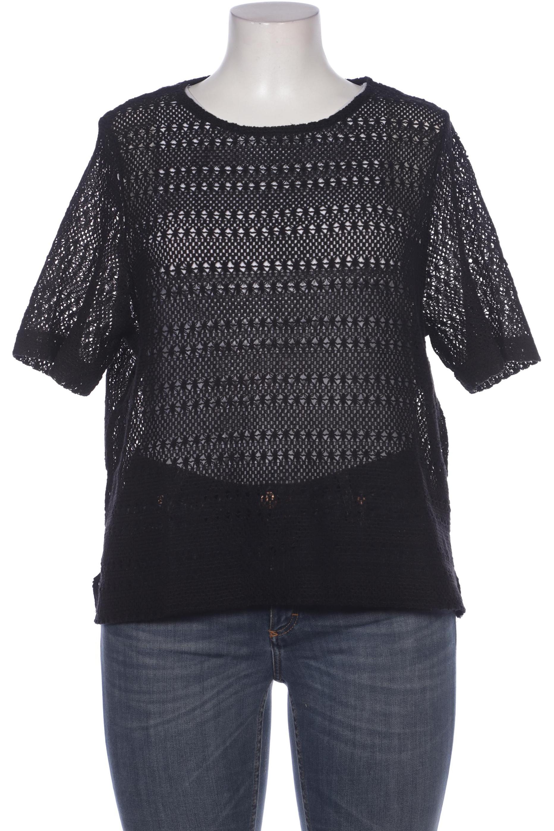 

Taifun Damen T-Shirt, schwarz, Gr. 46
