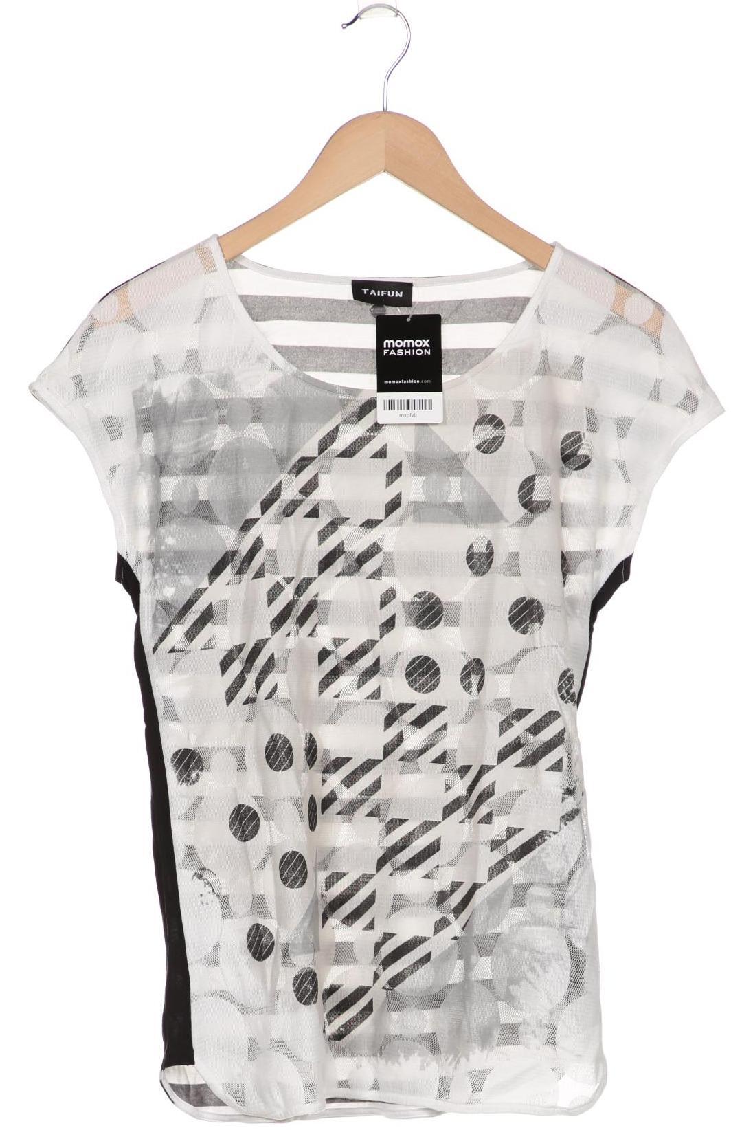 

Taifun Damen T-Shirt, grau, Gr. 36