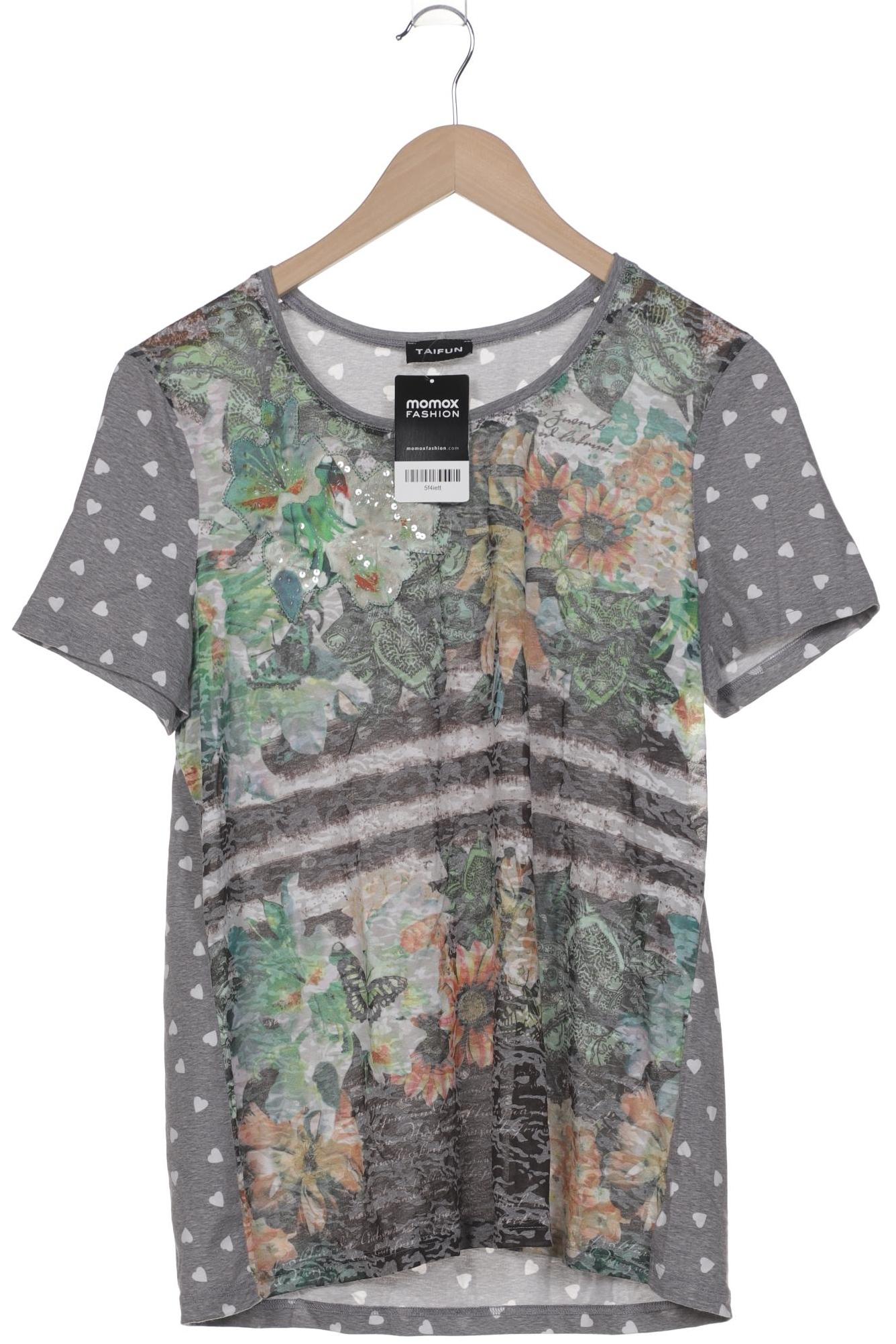 

Taifun Damen T-Shirt, grau, Gr. 44