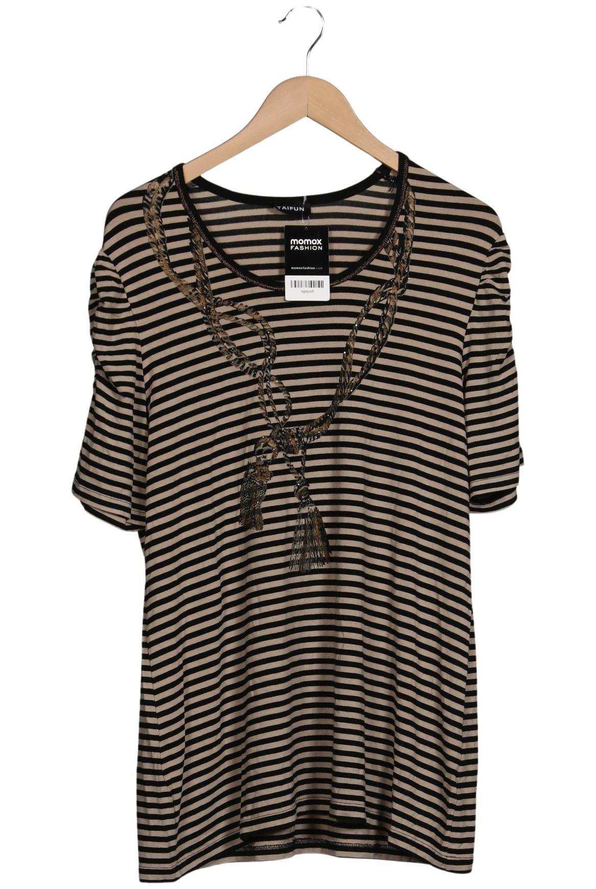 

Taifun Damen T-Shirt, braun, Gr. 46