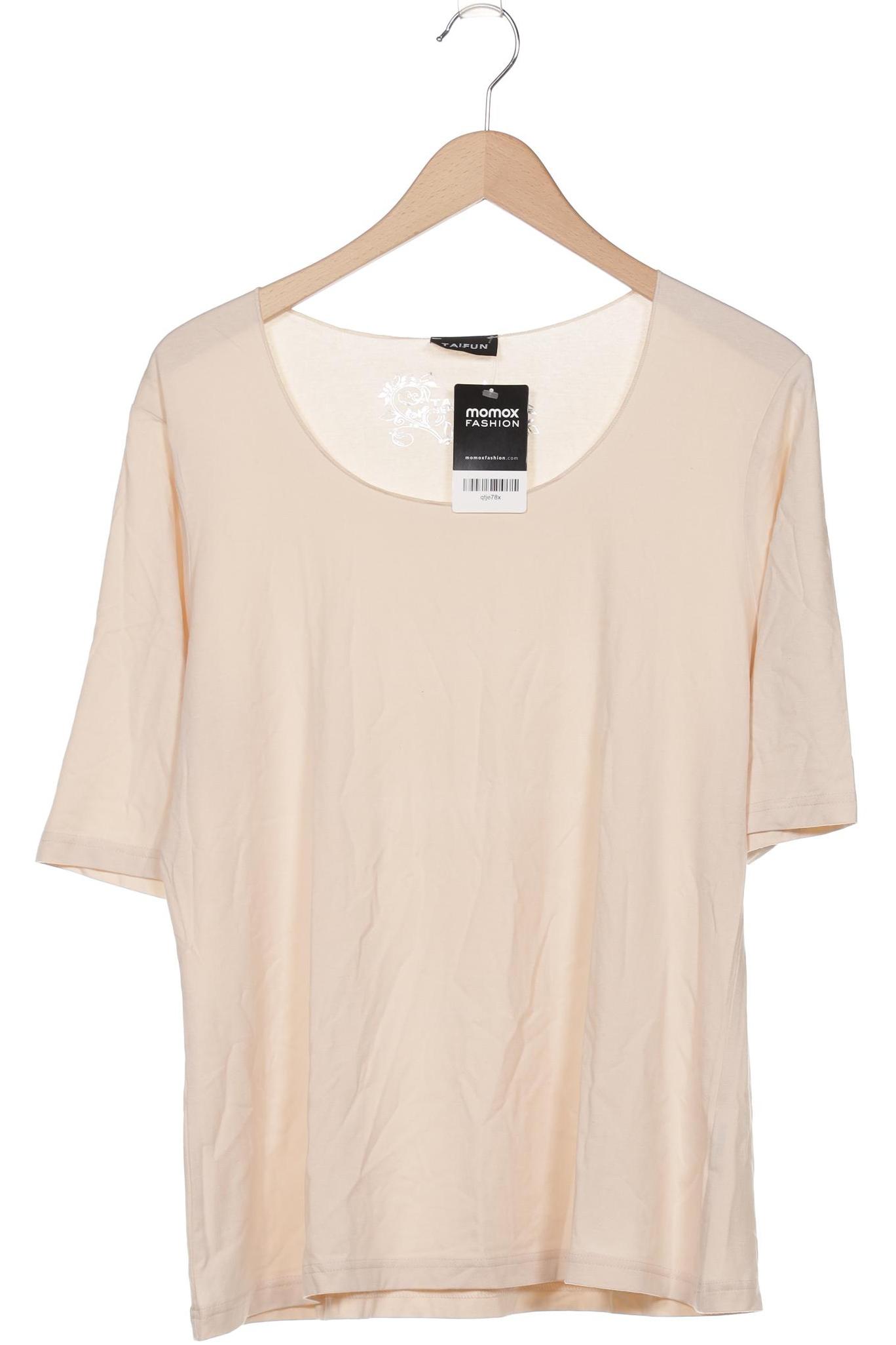 

Taifun Damen T-Shirt, beige, Gr. 44