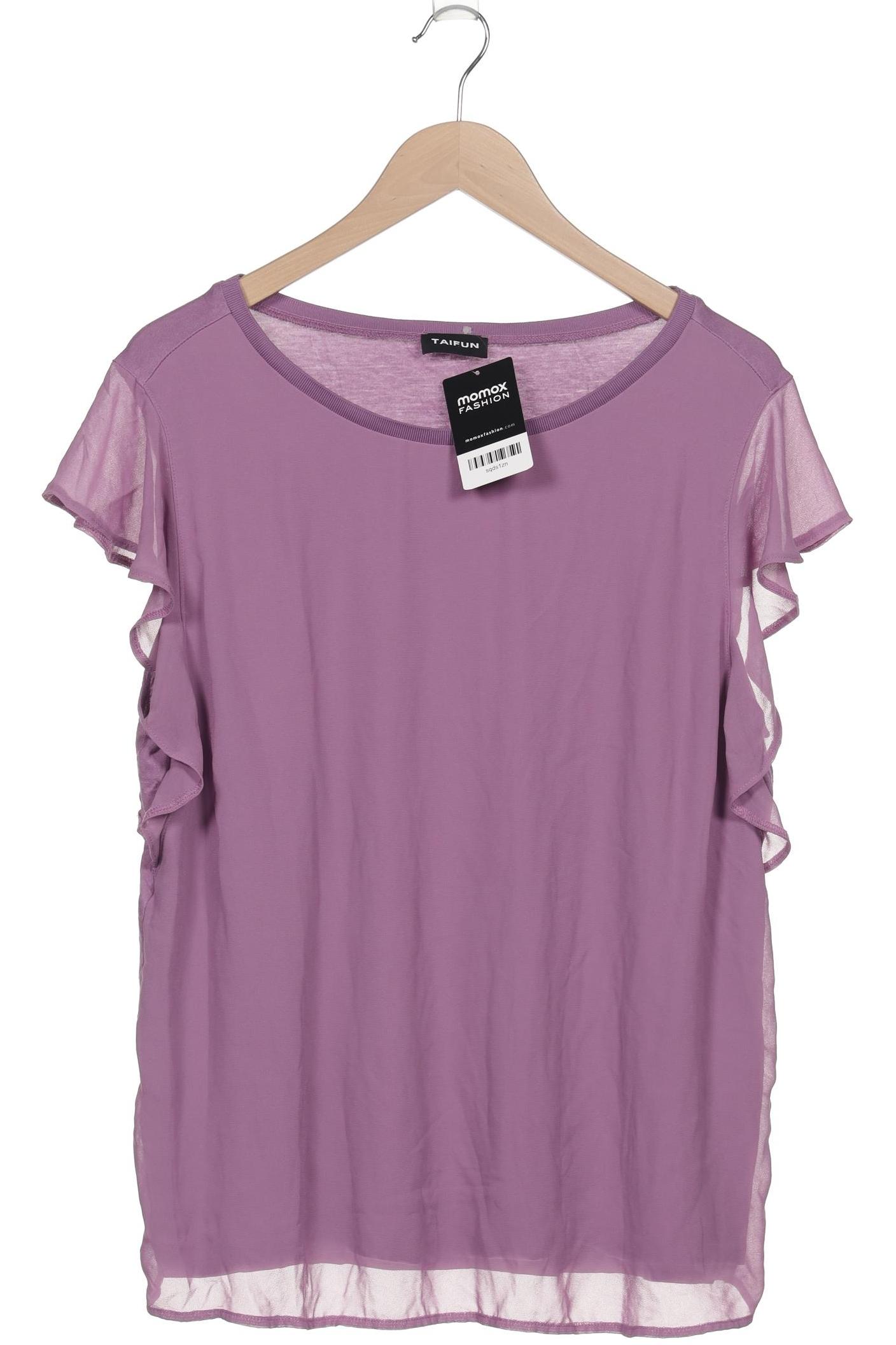 

Taifun Damen T-Shirt, flieder, Gr. 46