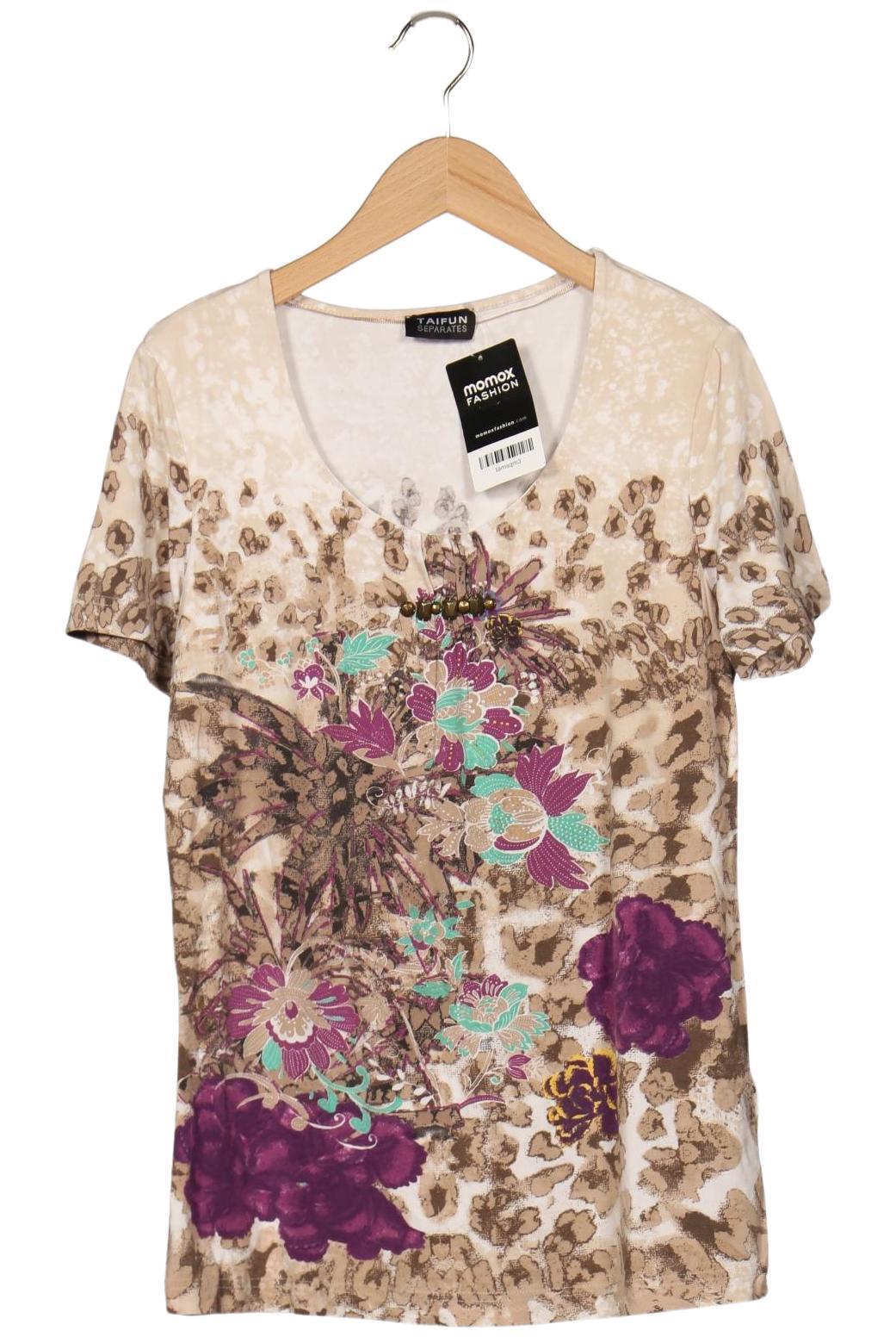 

Taifun Damen T-Shirt, mehrfarbig, Gr. 36