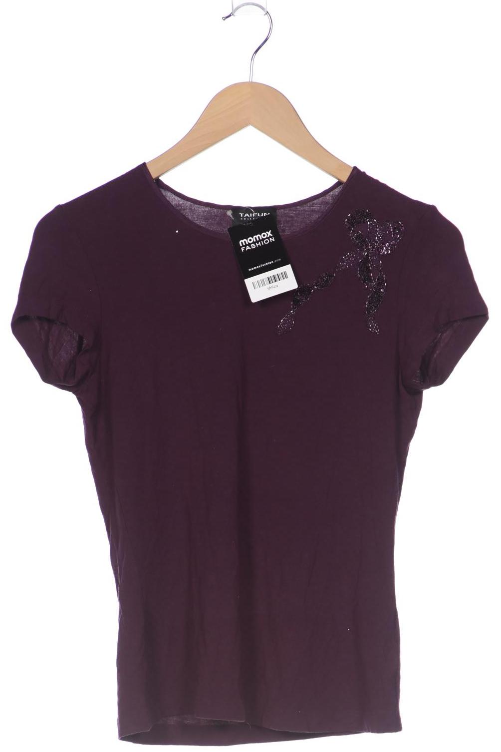

Taifun Damen T-Shirt, bordeaux, Gr. 38