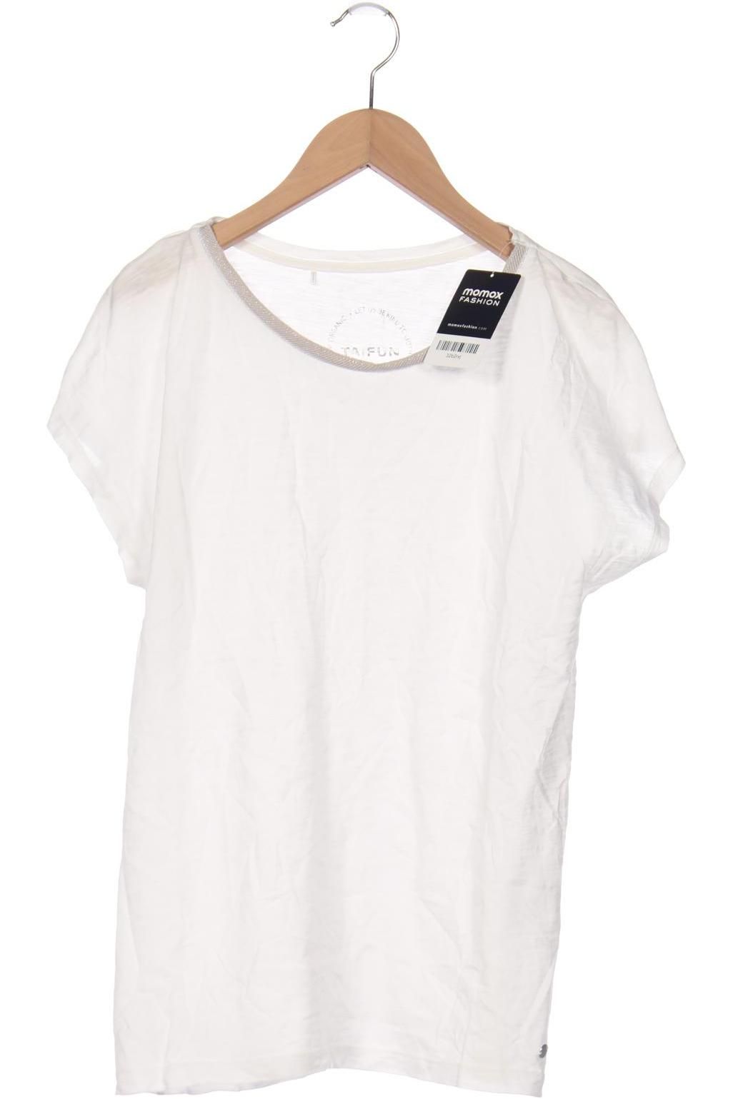 

TAIFUN Damen T-Shirt, weiß