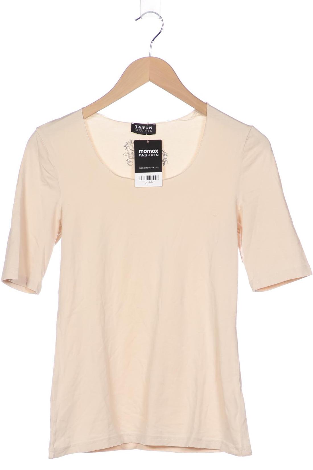 

Taifun Damen T-Shirt, beige, Gr. 42