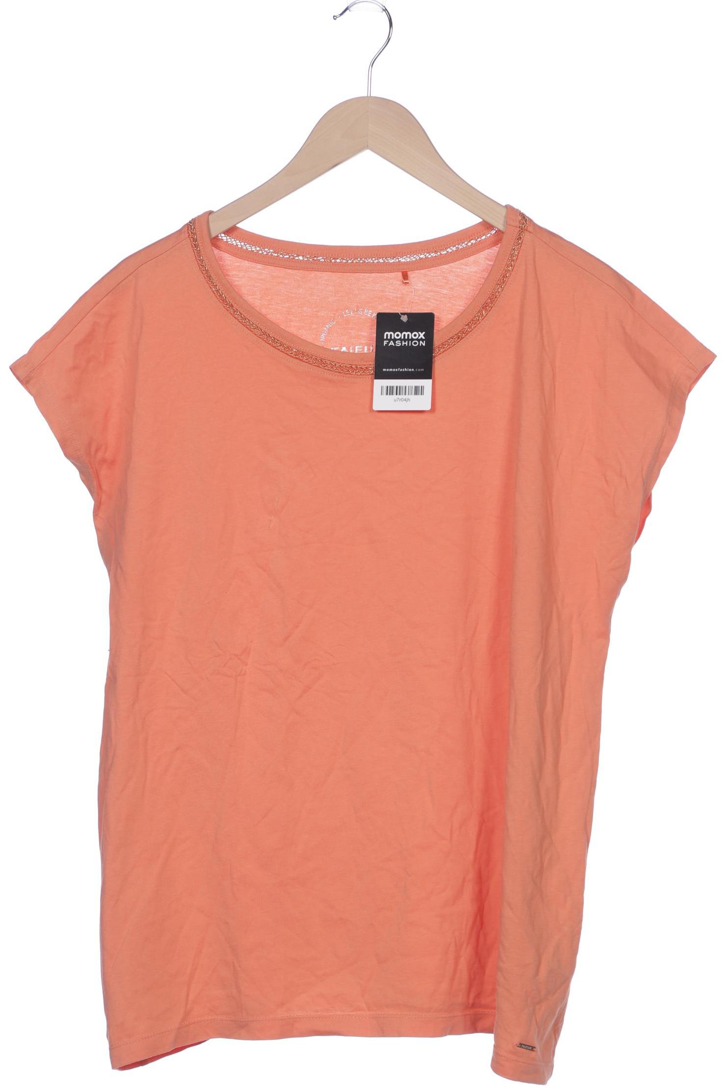 

Taifun Damen T-Shirt, orange, Gr. 46