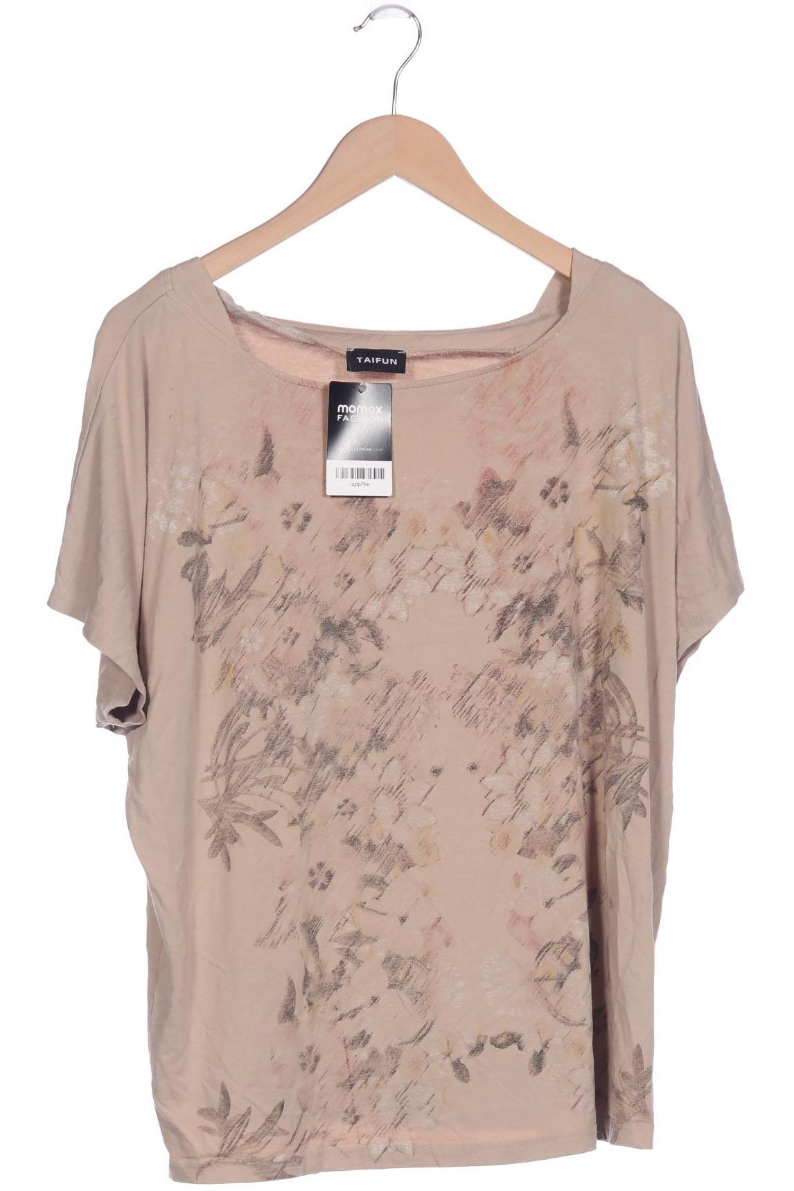 

Taifun Damen T-Shirt, beige, Gr. 46