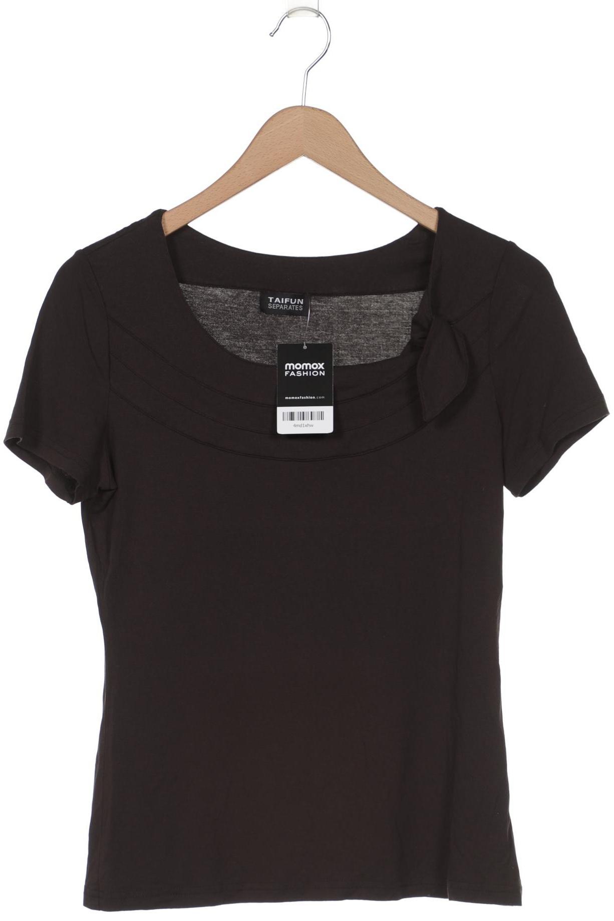 

Taifun Damen T-Shirt, braun, Gr. 38