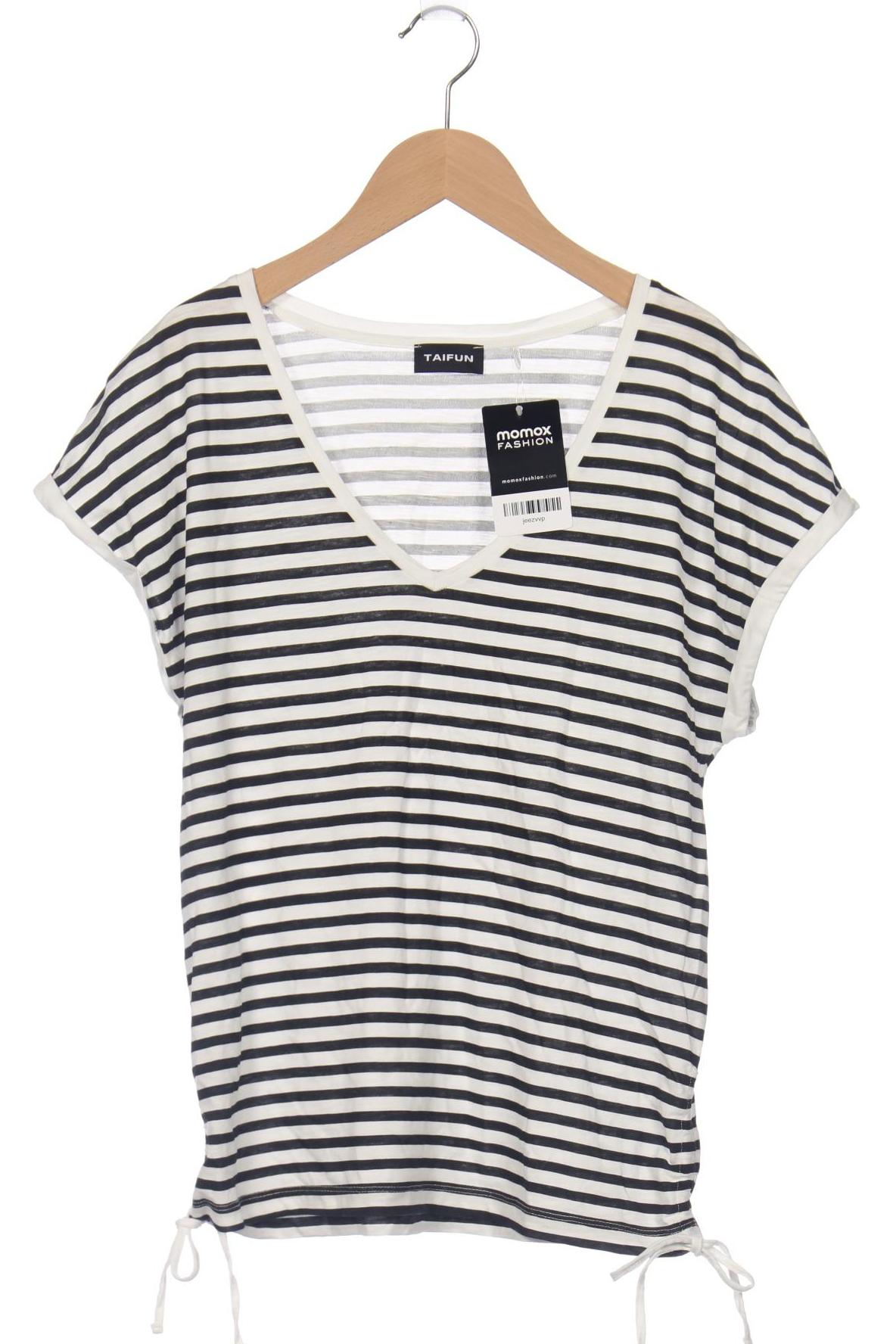 

Taifun Damen T-Shirt, weiß, Gr. 38