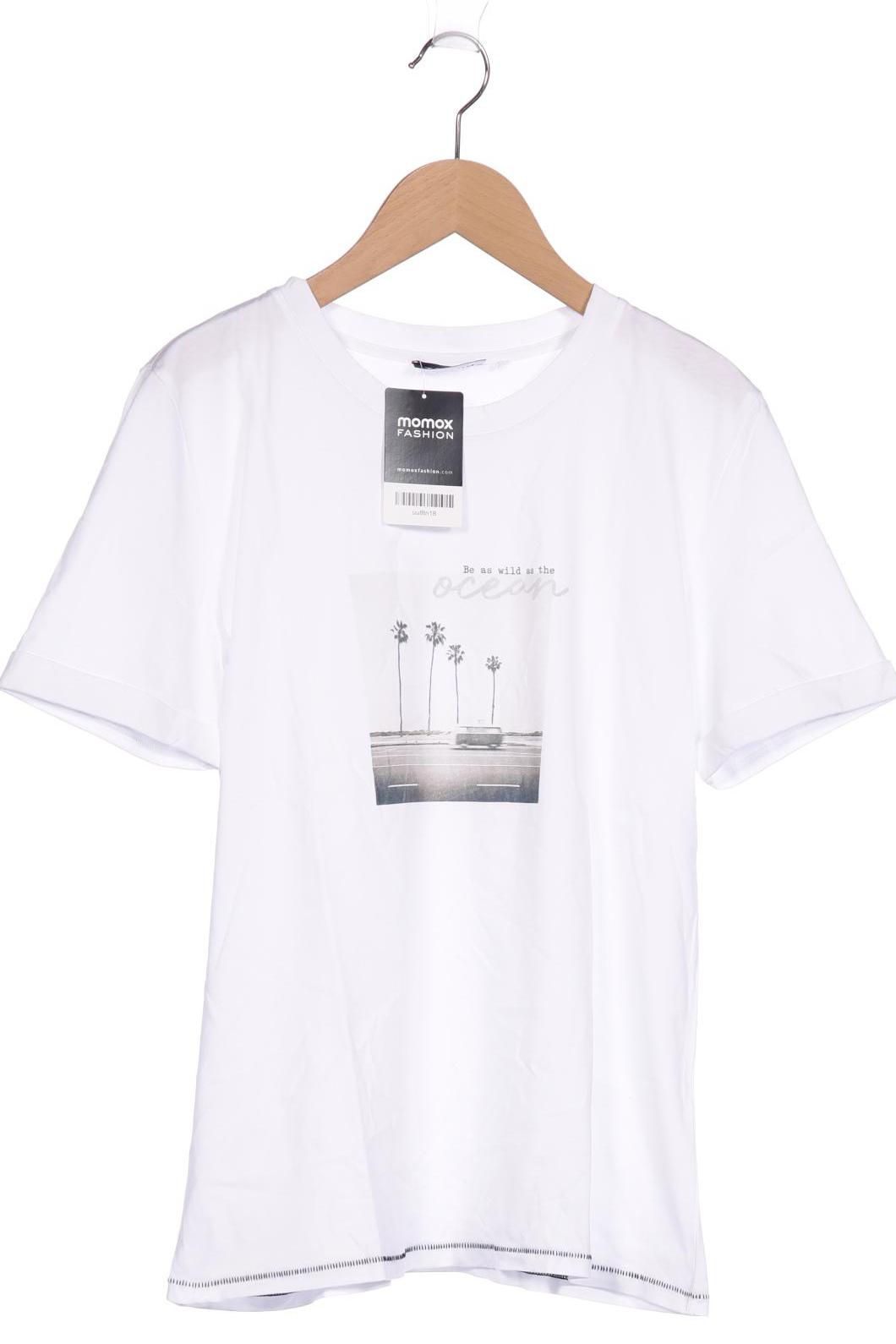 

TAIFUN Damen T-Shirt, weiß