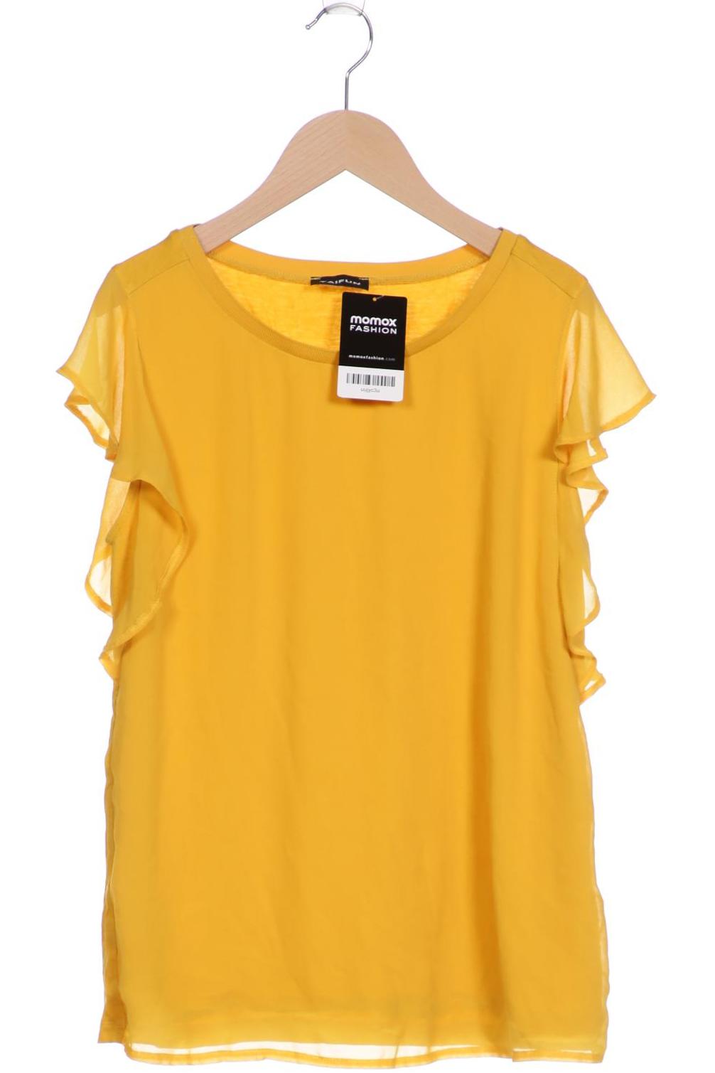 

TAIFUN Damen T-Shirt, gelb