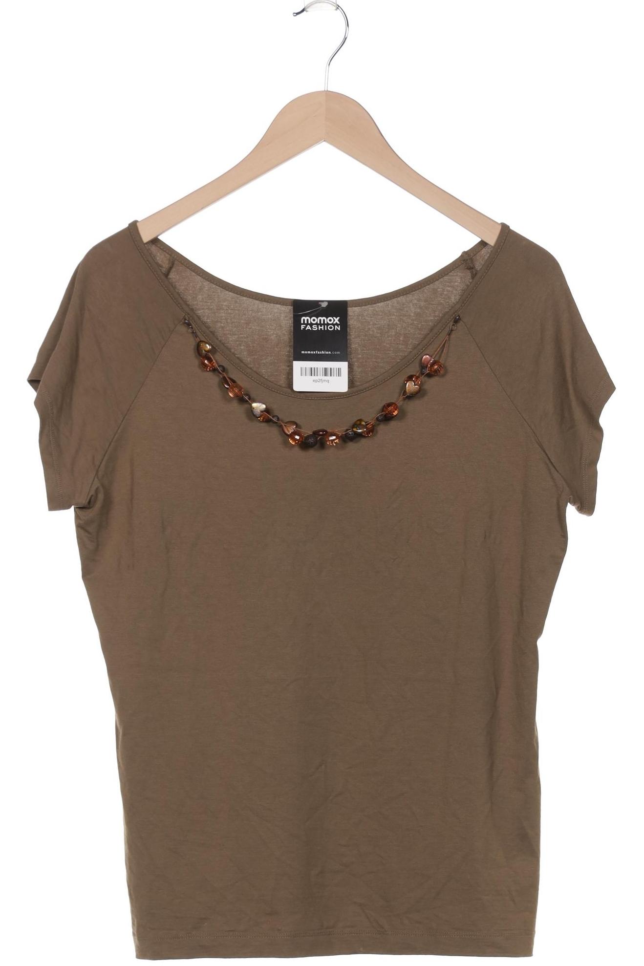 

Taifun Damen T-Shirt, braun, Gr. 44