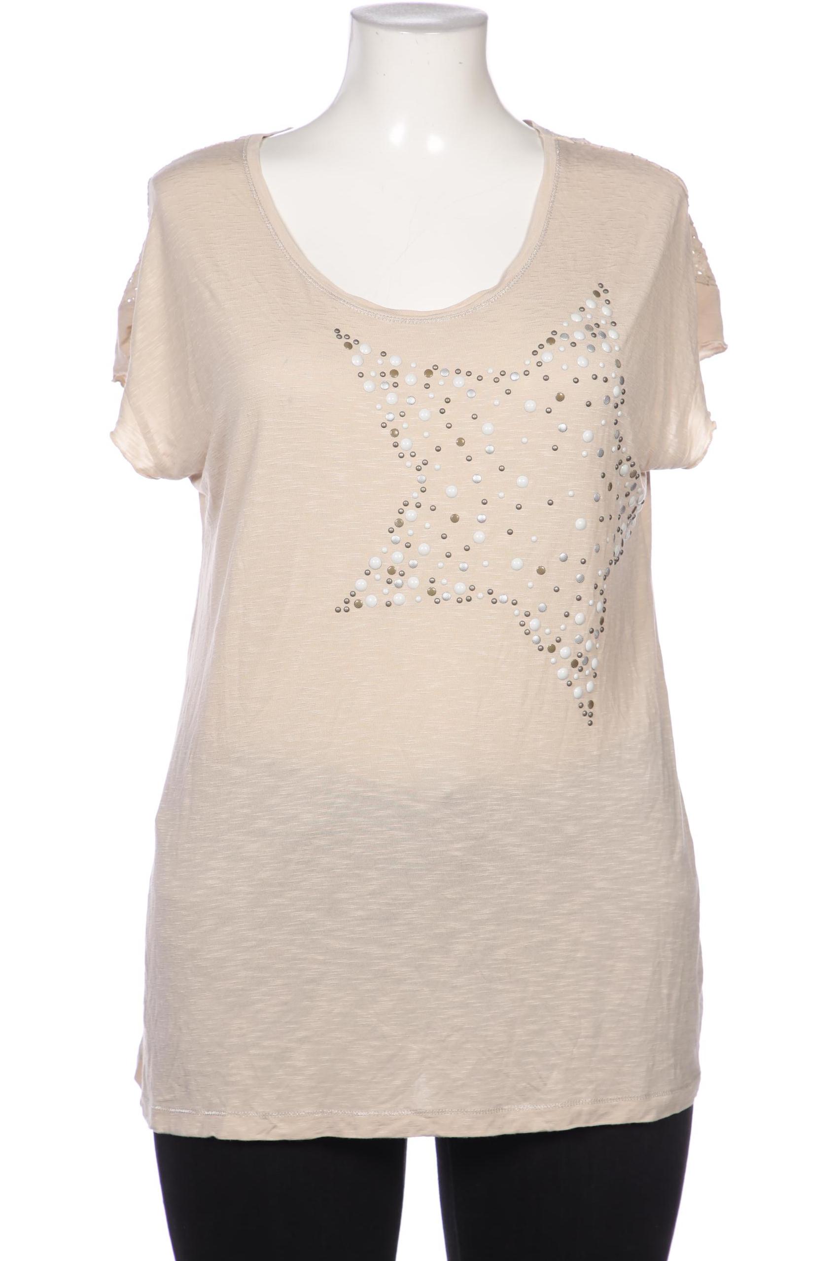 

Taifun Damen T-Shirt, beige, Gr. 44