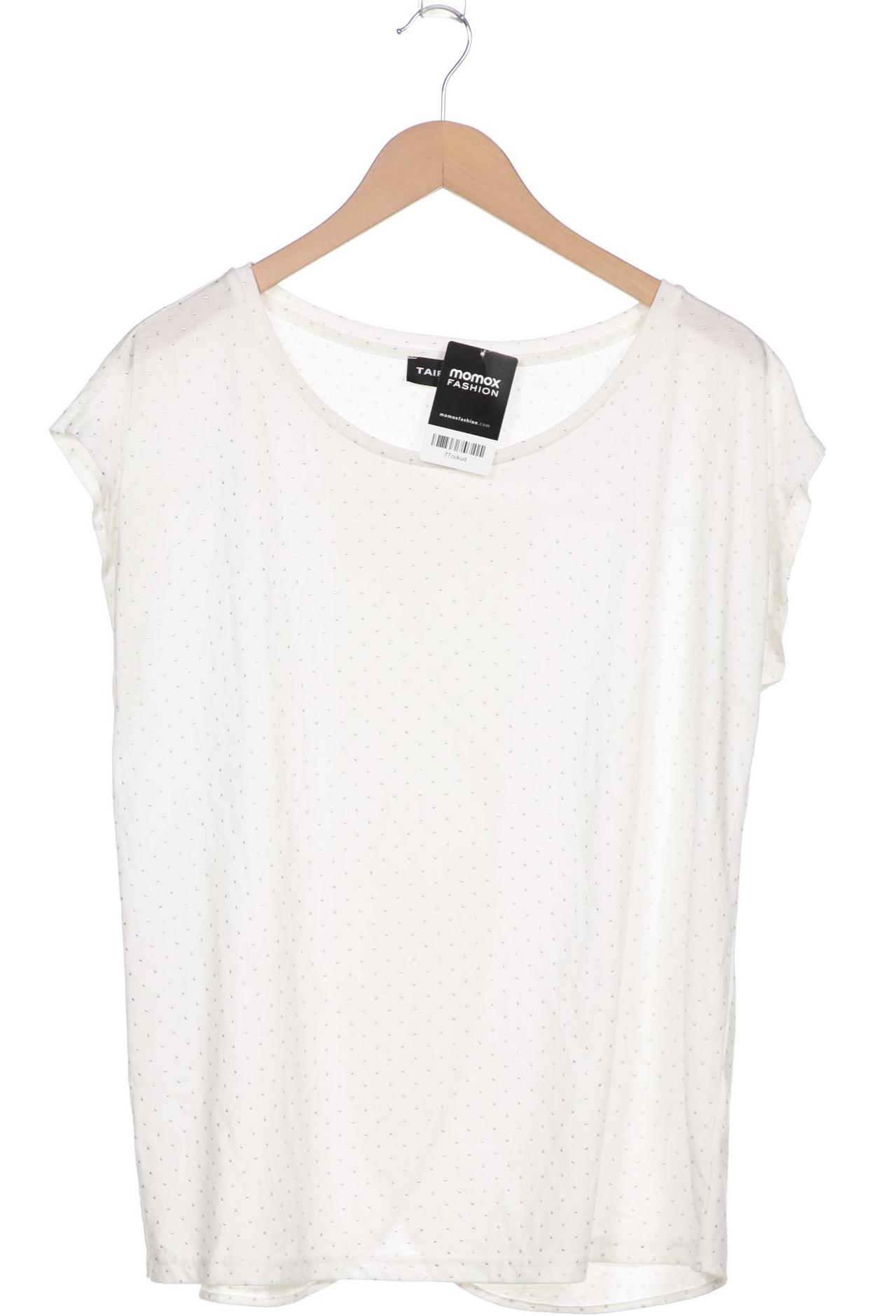 

Taifun Damen T-Shirt, weiß, Gr. 46