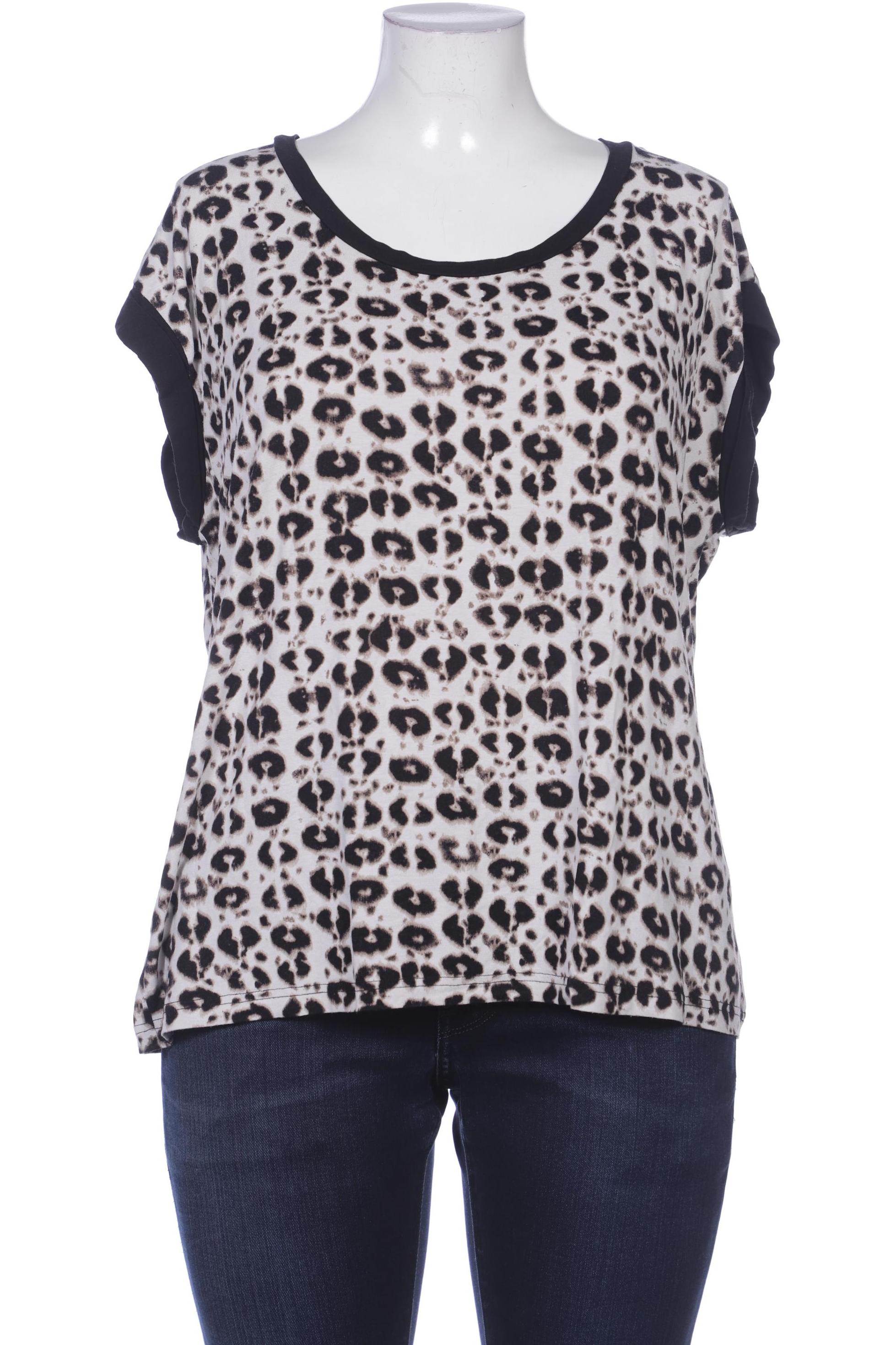 

Taifun Damen T-Shirt, weiß, Gr. 46