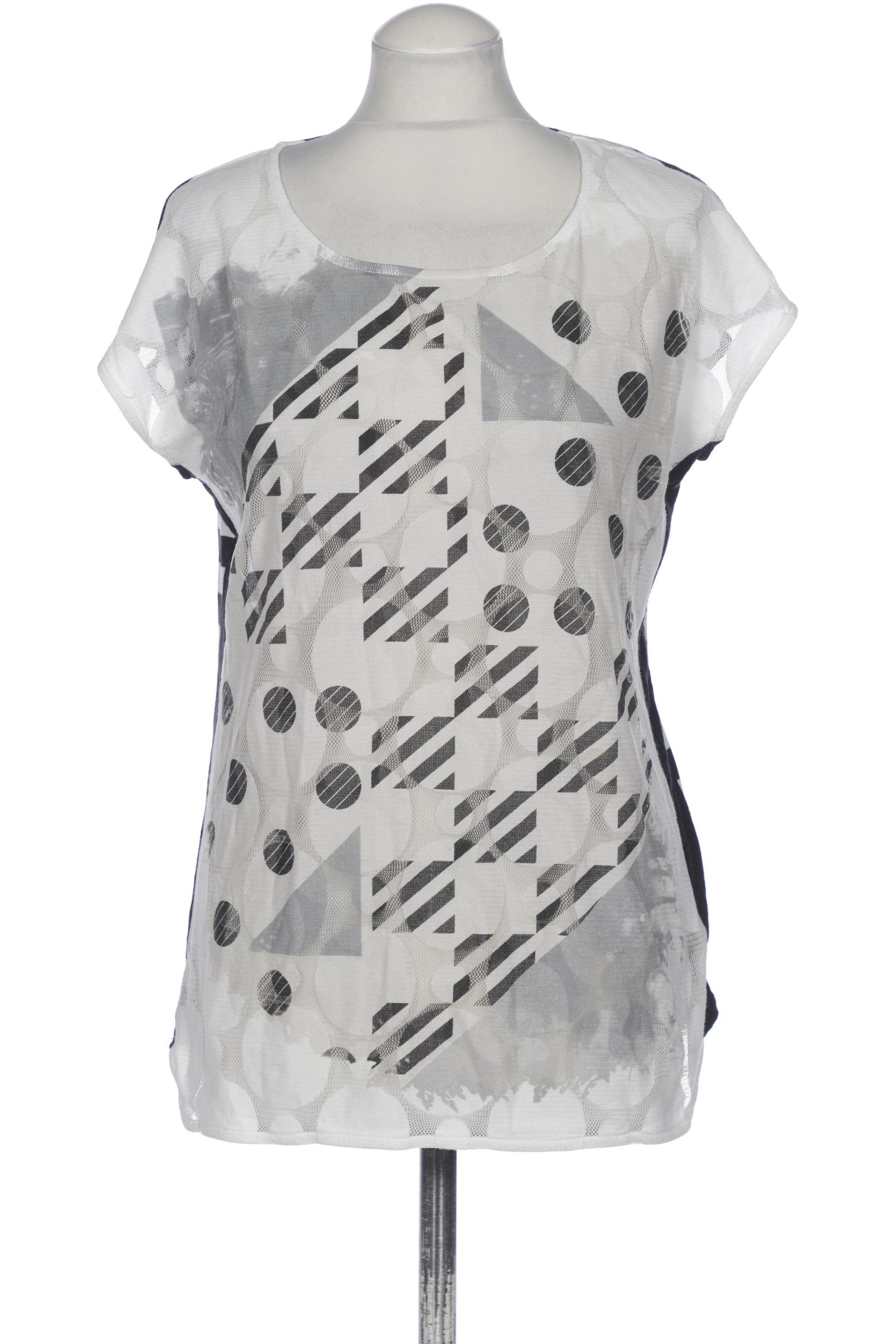 

Taifun Damen T-Shirt, weiß, Gr. 38