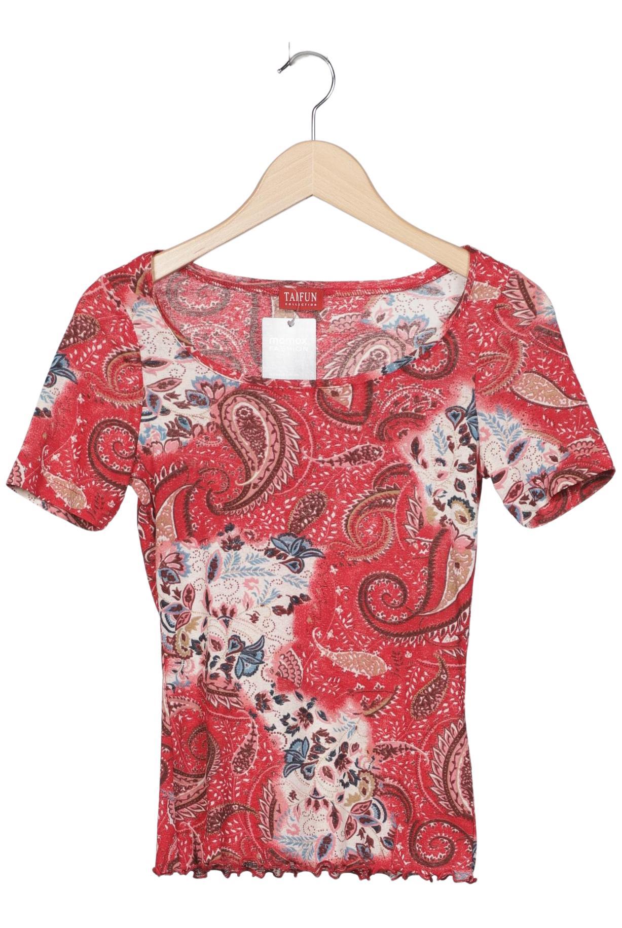 

Taifun Damen T-Shirt, rot, Gr. 34