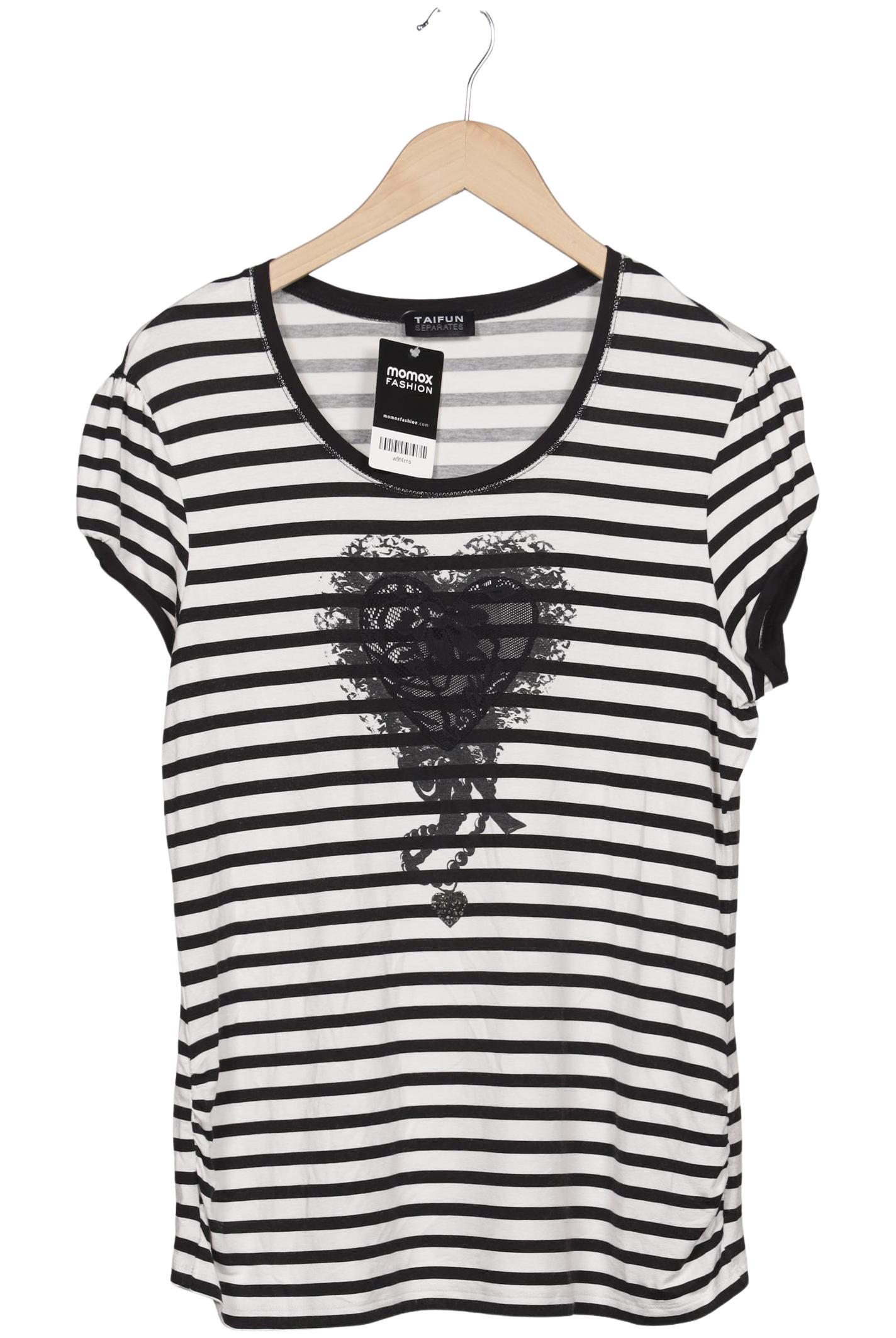 

Taifun Damen T-Shirt, weiß, Gr. 42