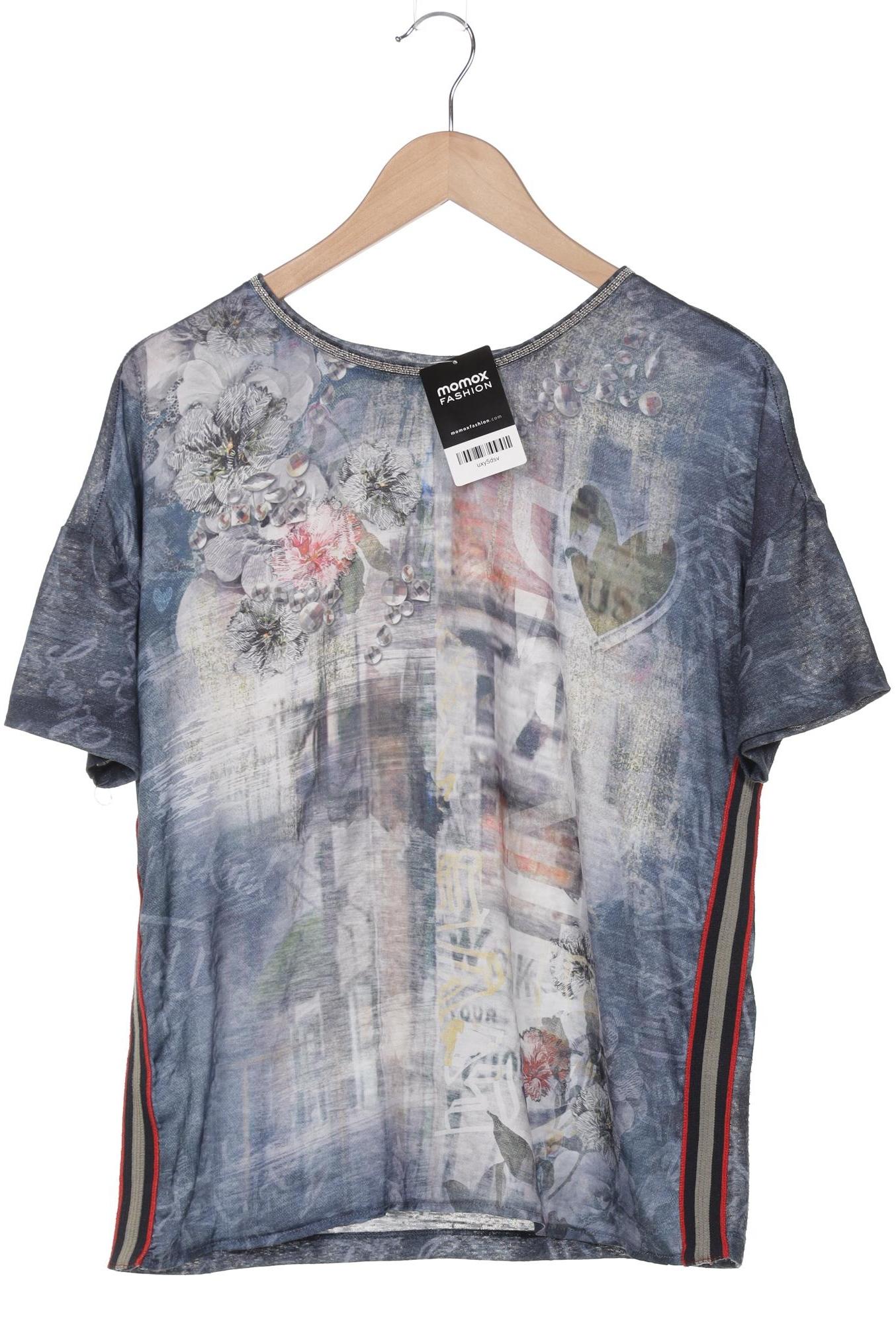 

Taifun Damen T-Shirt, blau, Gr. 40