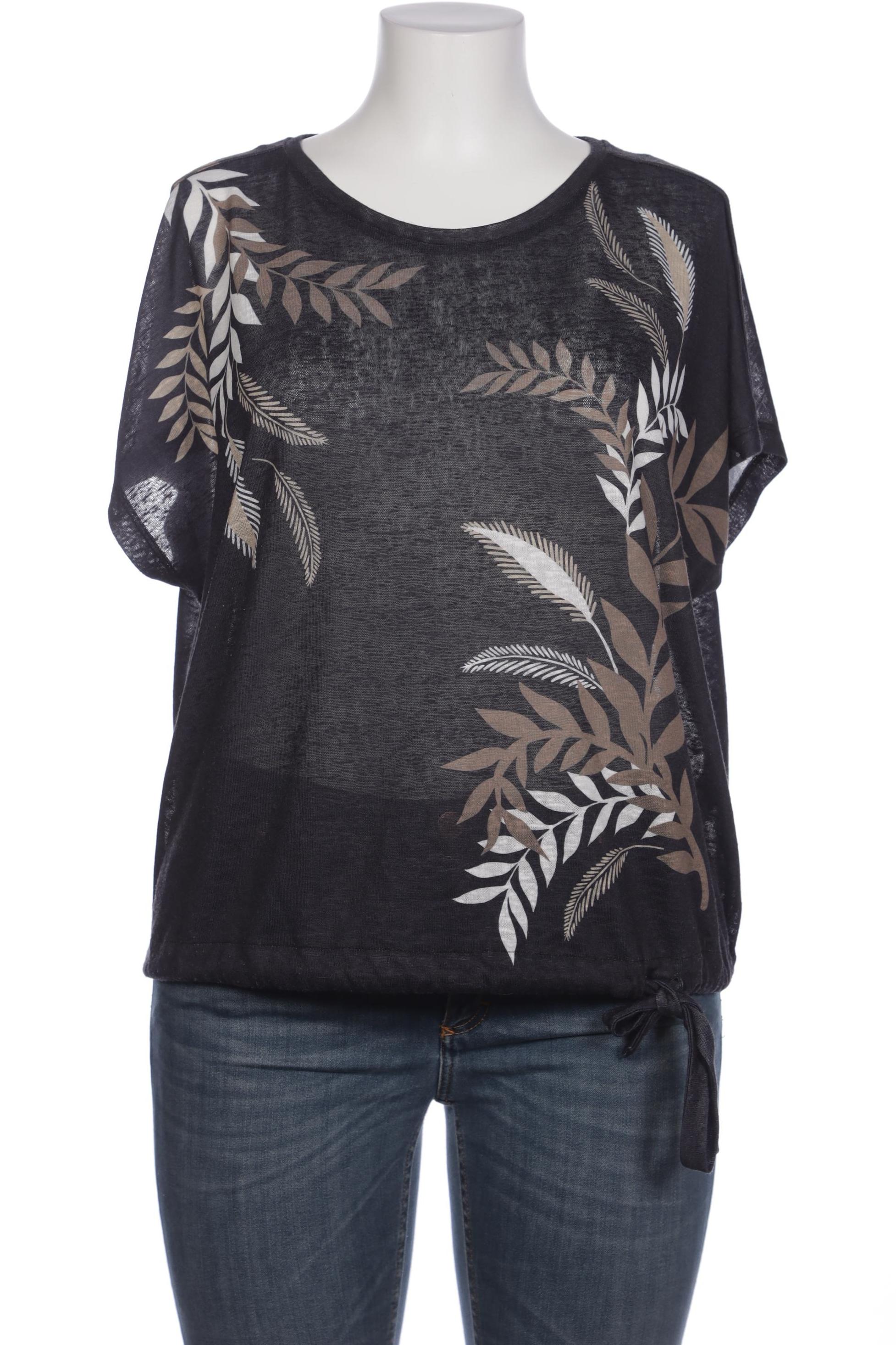 

Taifun Damen T-Shirt, schwarz, Gr. 44