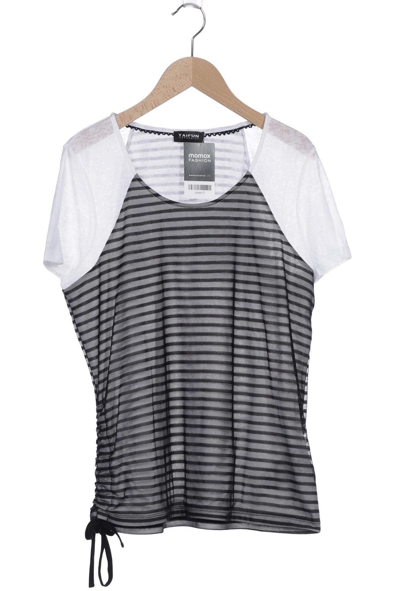

TAIFUN Damen T-Shirt, schwarz