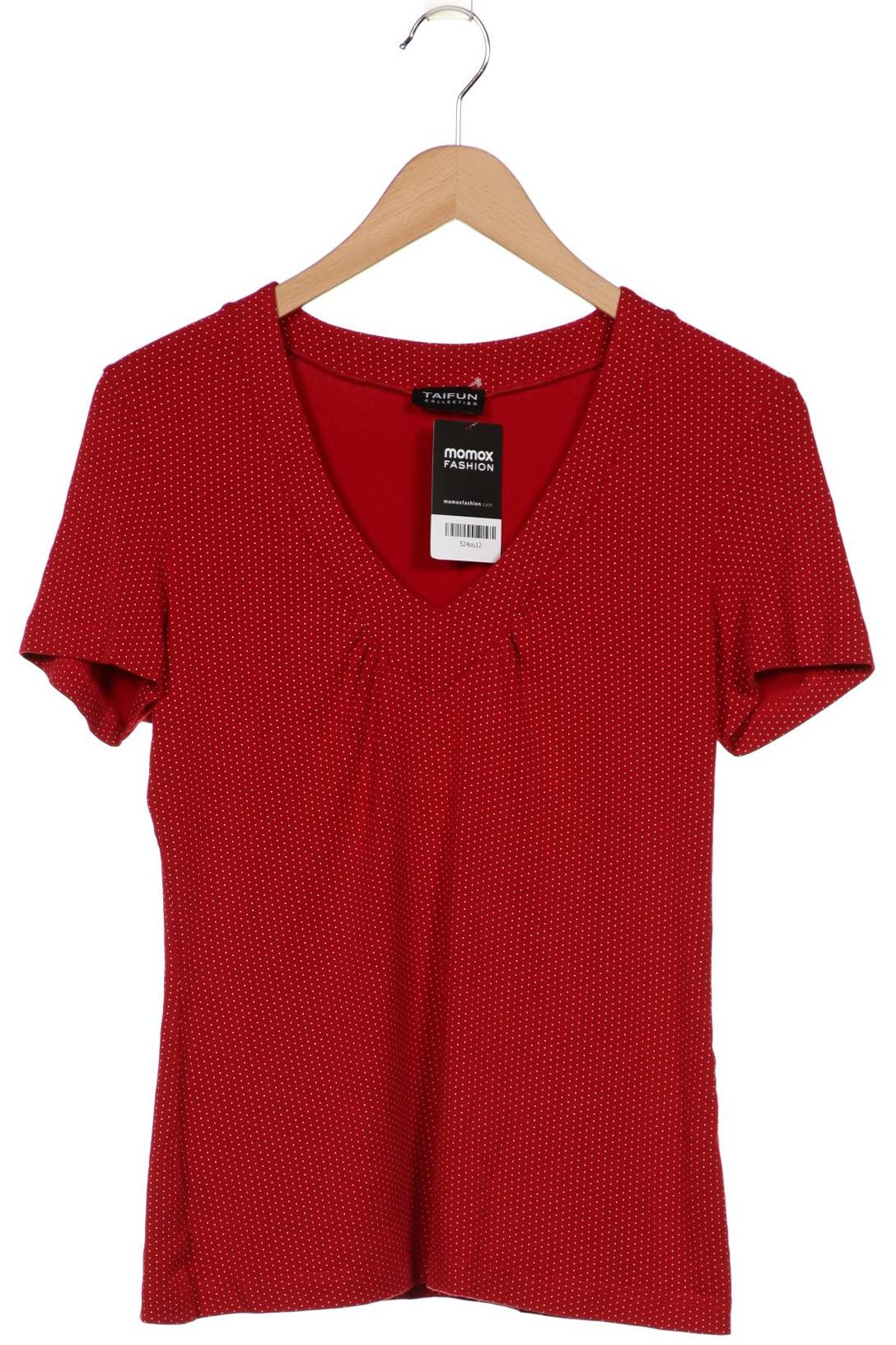 

TAIFUN Damen T-Shirt, rot