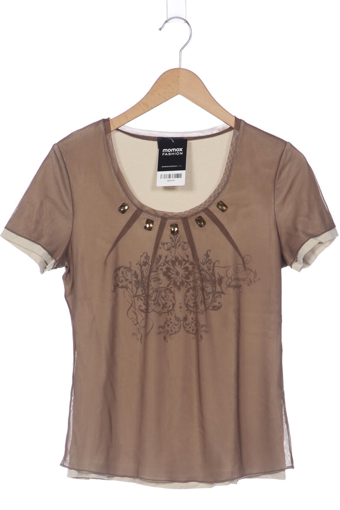 

Taifun Damen T-Shirt, beige, Gr. 38