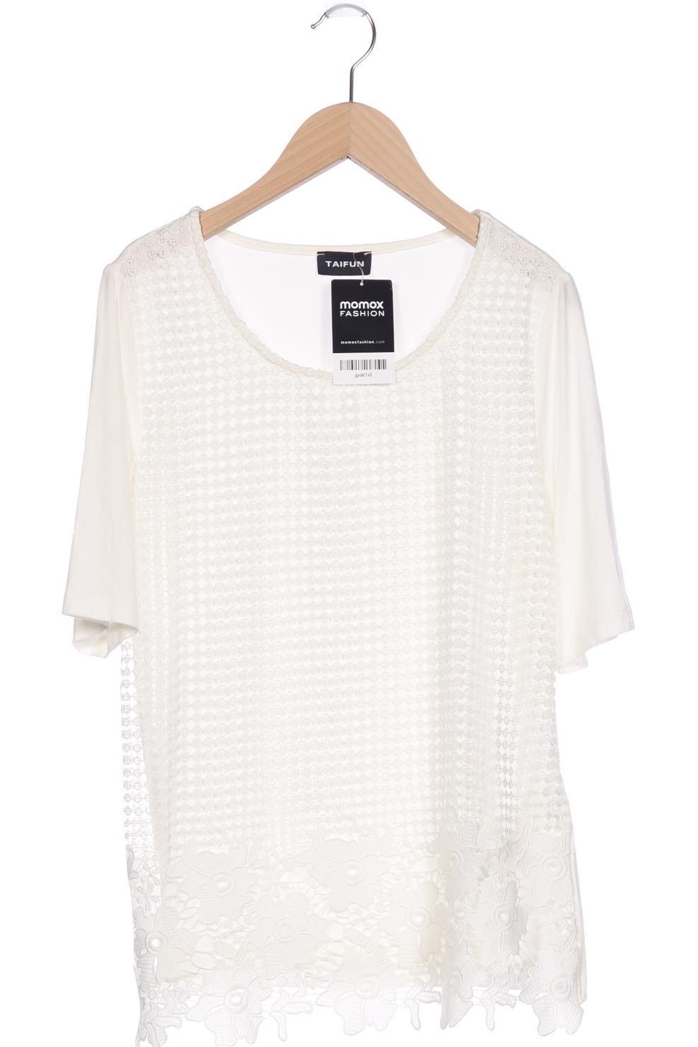 

Taifun Damen T-Shirt, cremeweiß, Gr. 38