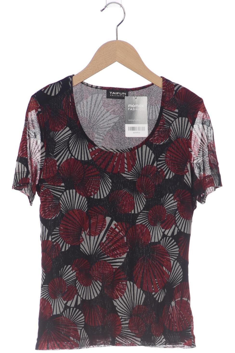 

Taifun Damen T-Shirt, schwarz, Gr. 38