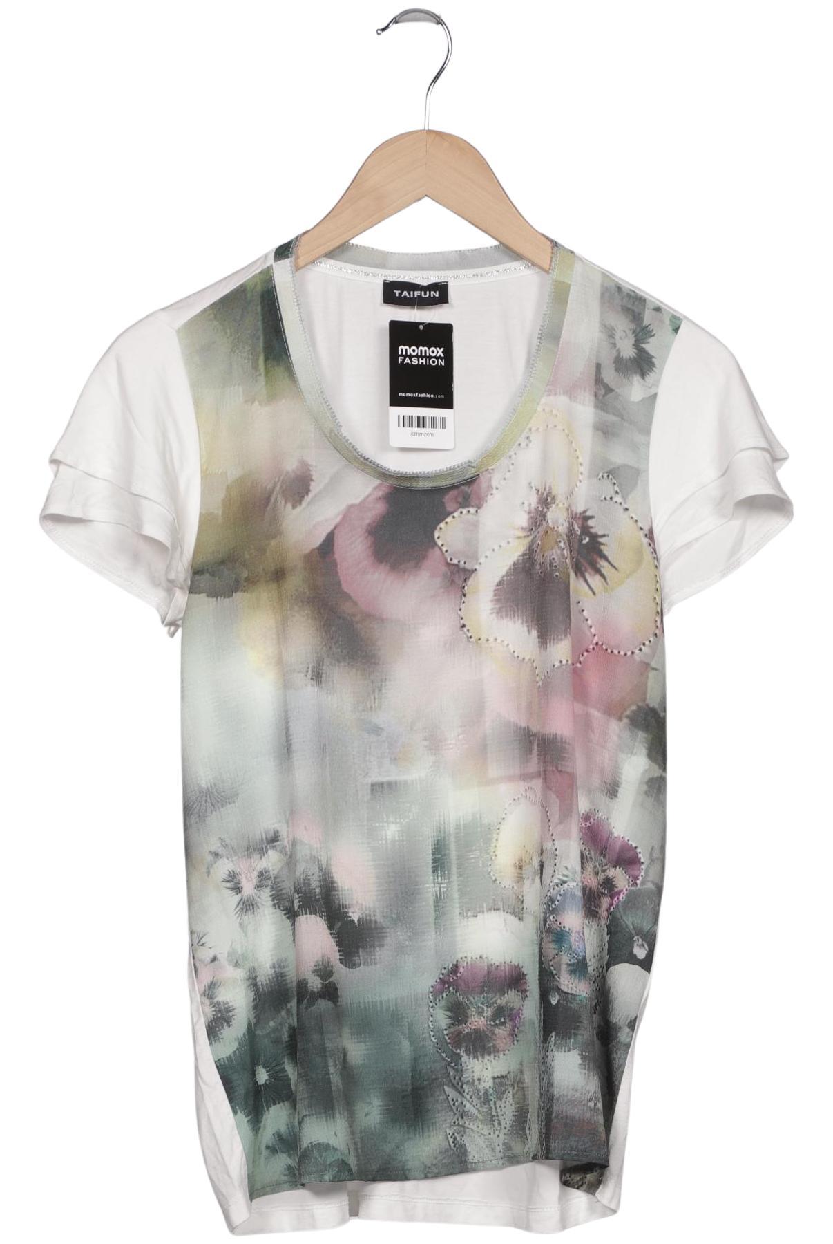 

Taifun Damen T-Shirt, mehrfarbig, Gr. 42