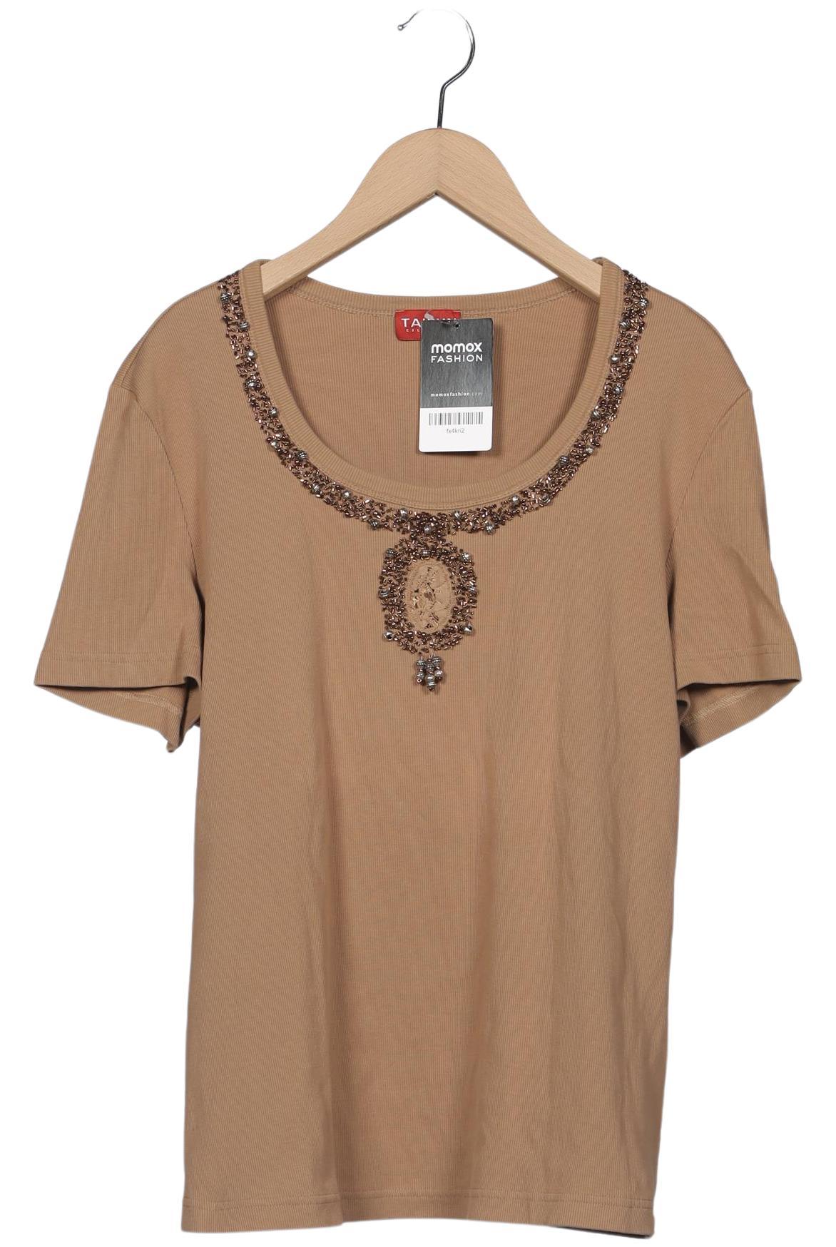 

Taifun Damen T-Shirt, braun, Gr. 46