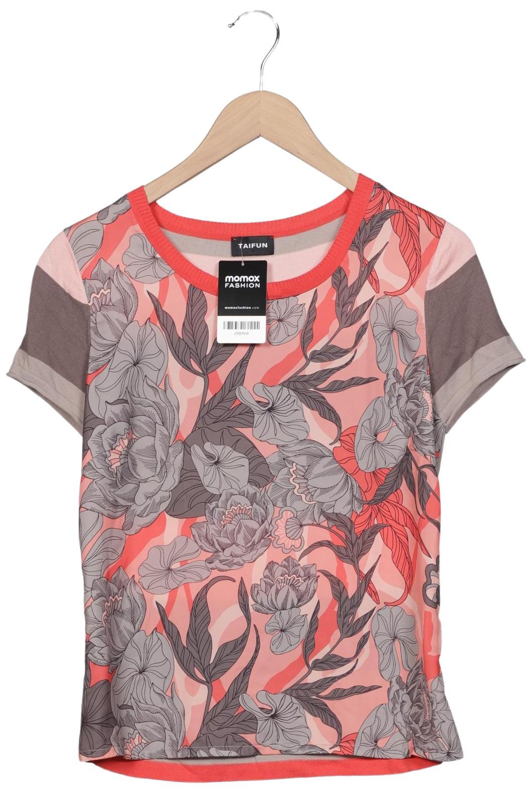 

Taifun Damen T-Shirt, orange, Gr. 38