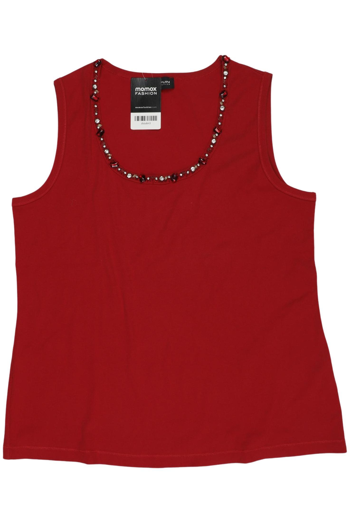 

Taifun Damen T-Shirt, rot, Gr. 46