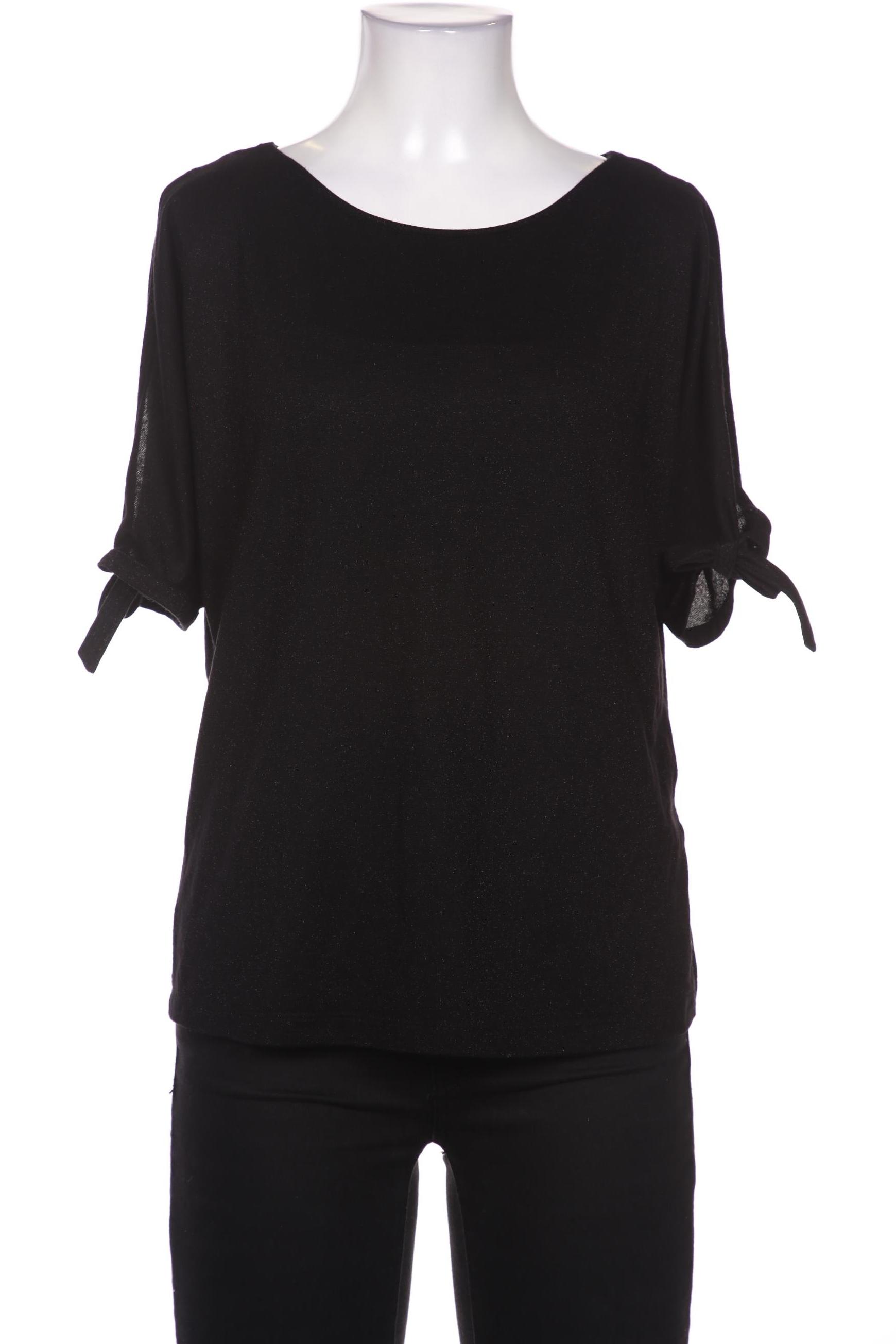 

Taifun Damen T-Shirt, schwarz, Gr. 36
