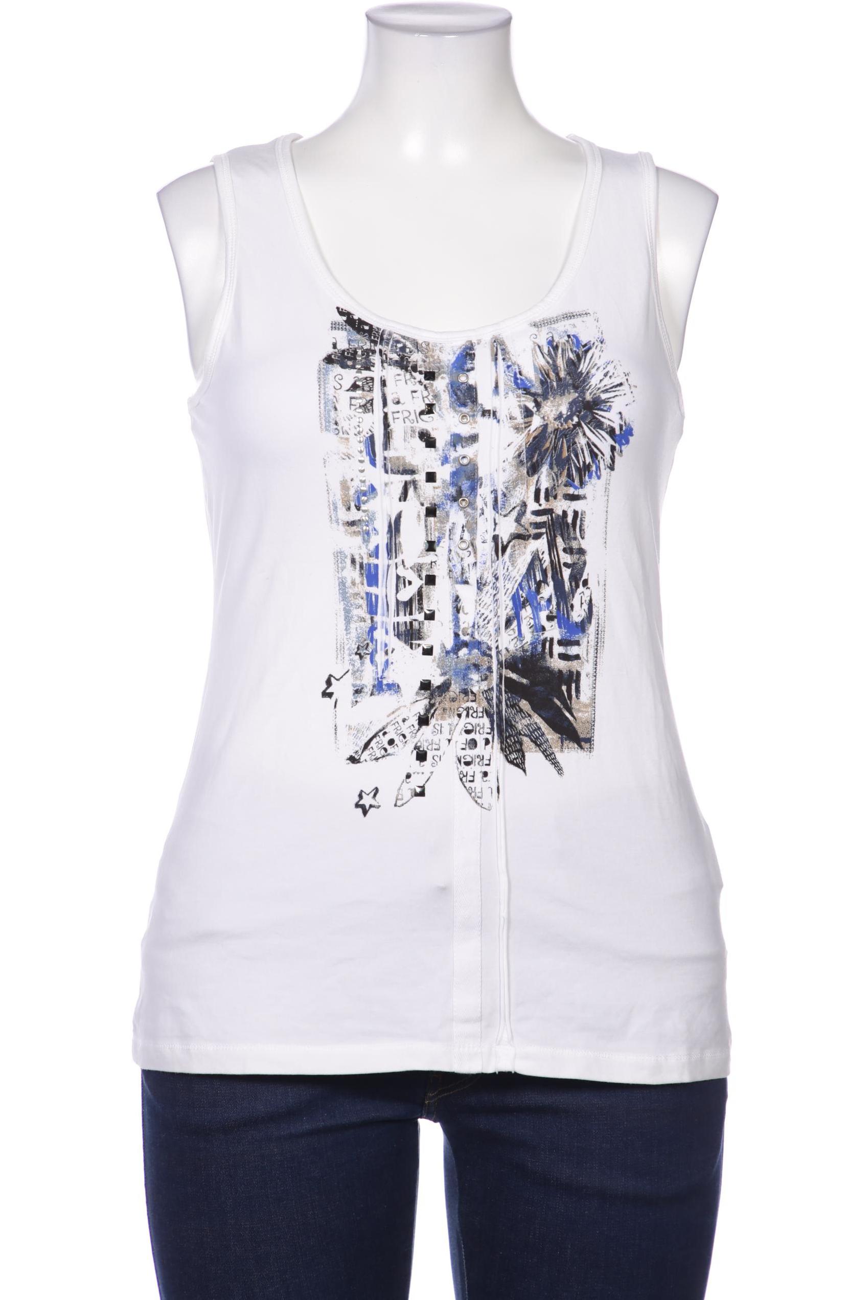 

TAIFUN Damen Top, weiß