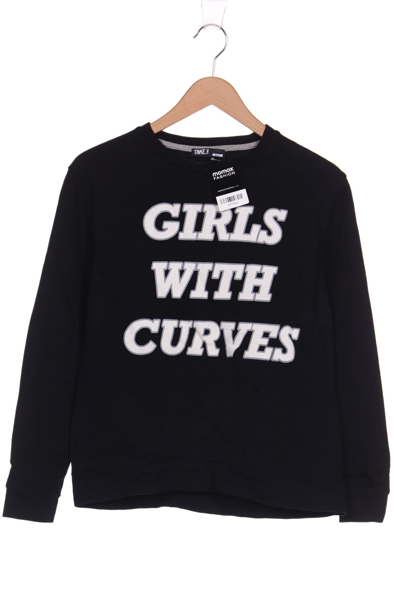 

Take Two Damen Sweatshirt, schwarz, Gr. 36