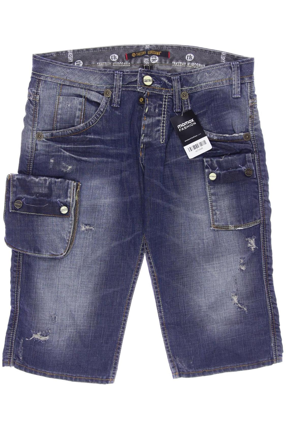 

TAKESHY KUROSAWA Herren Shorts, marineblau