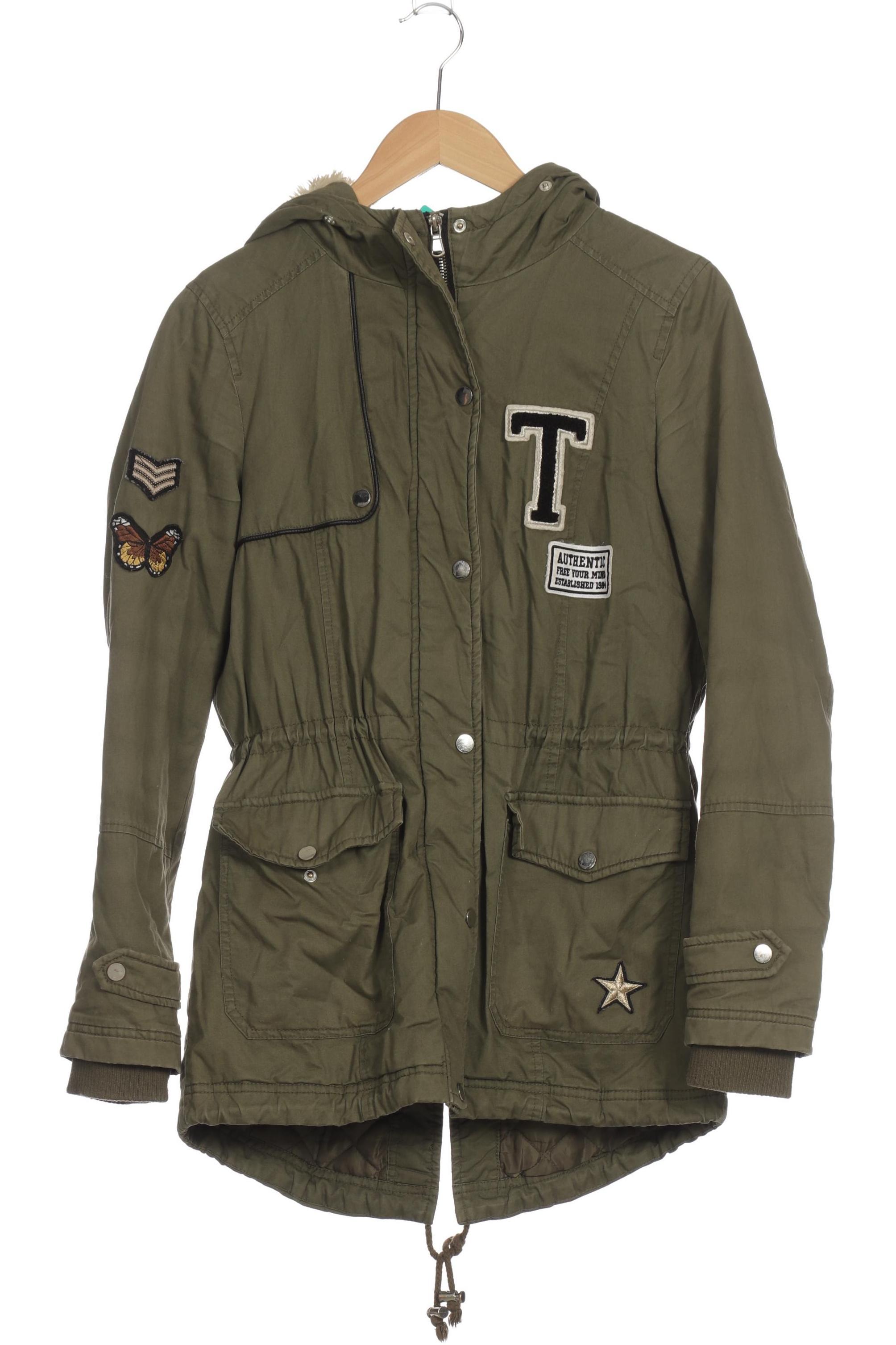 

Tally Weijl Damen Mantel, grün, Gr. 36