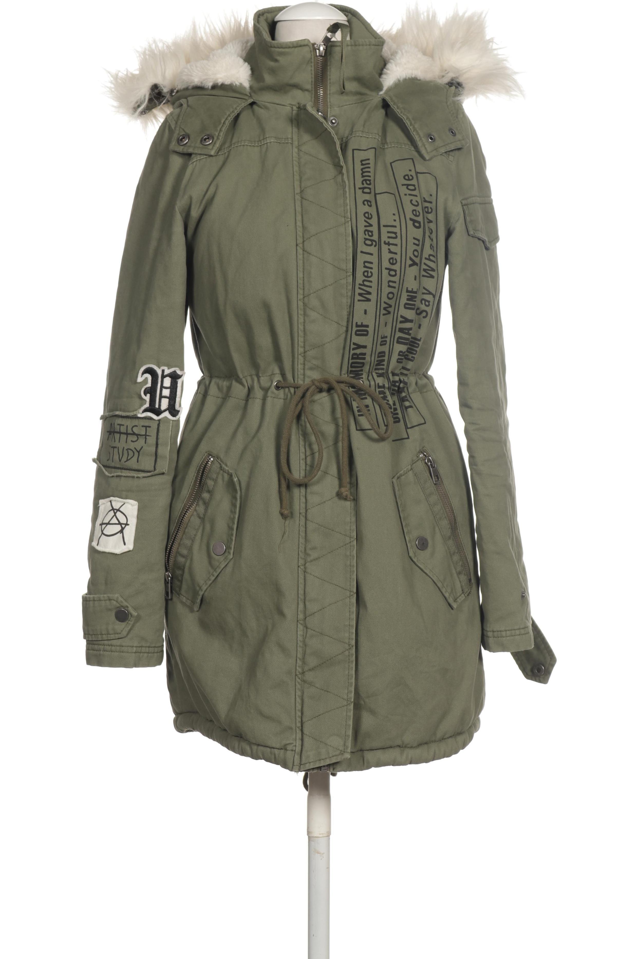 

Tally Weijl Damen Mantel, grün, Gr. 34