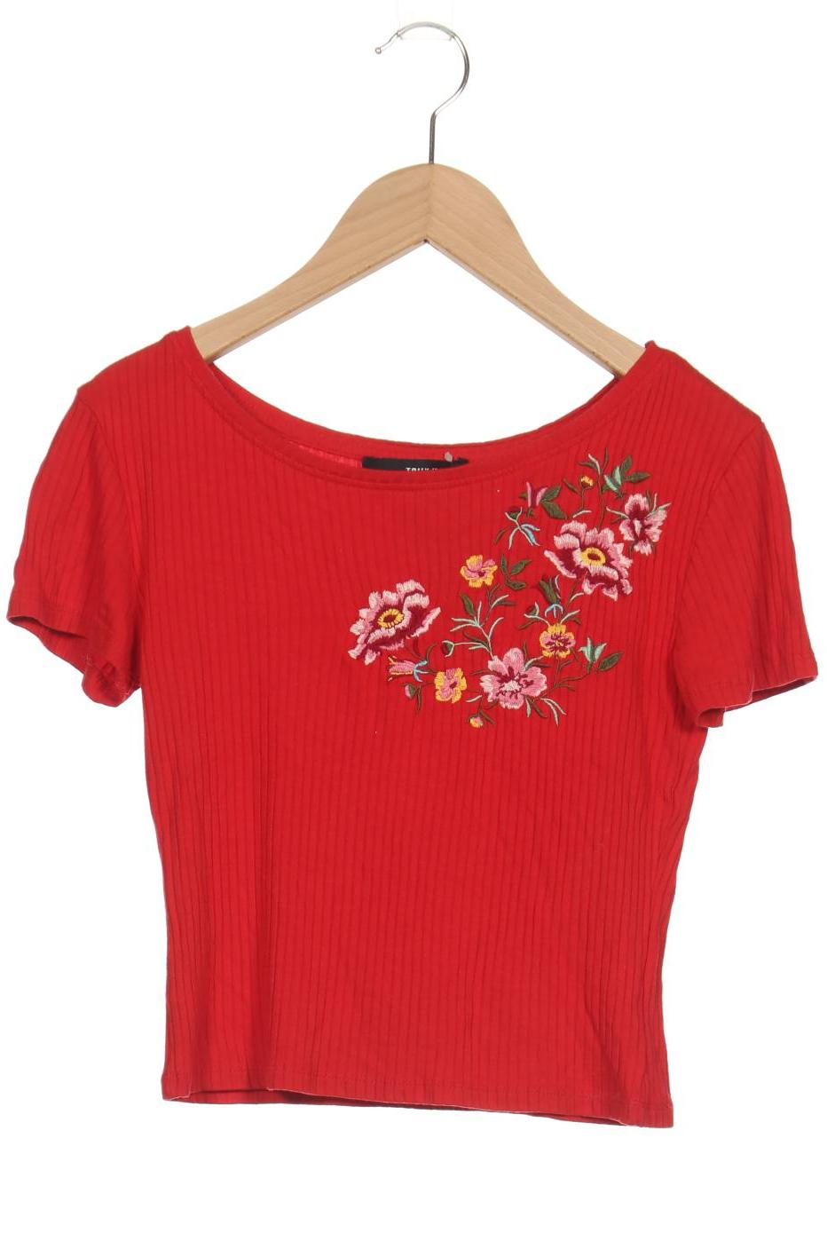 

Tally Weijl Damen T-Shirt, rot, Gr. 34
