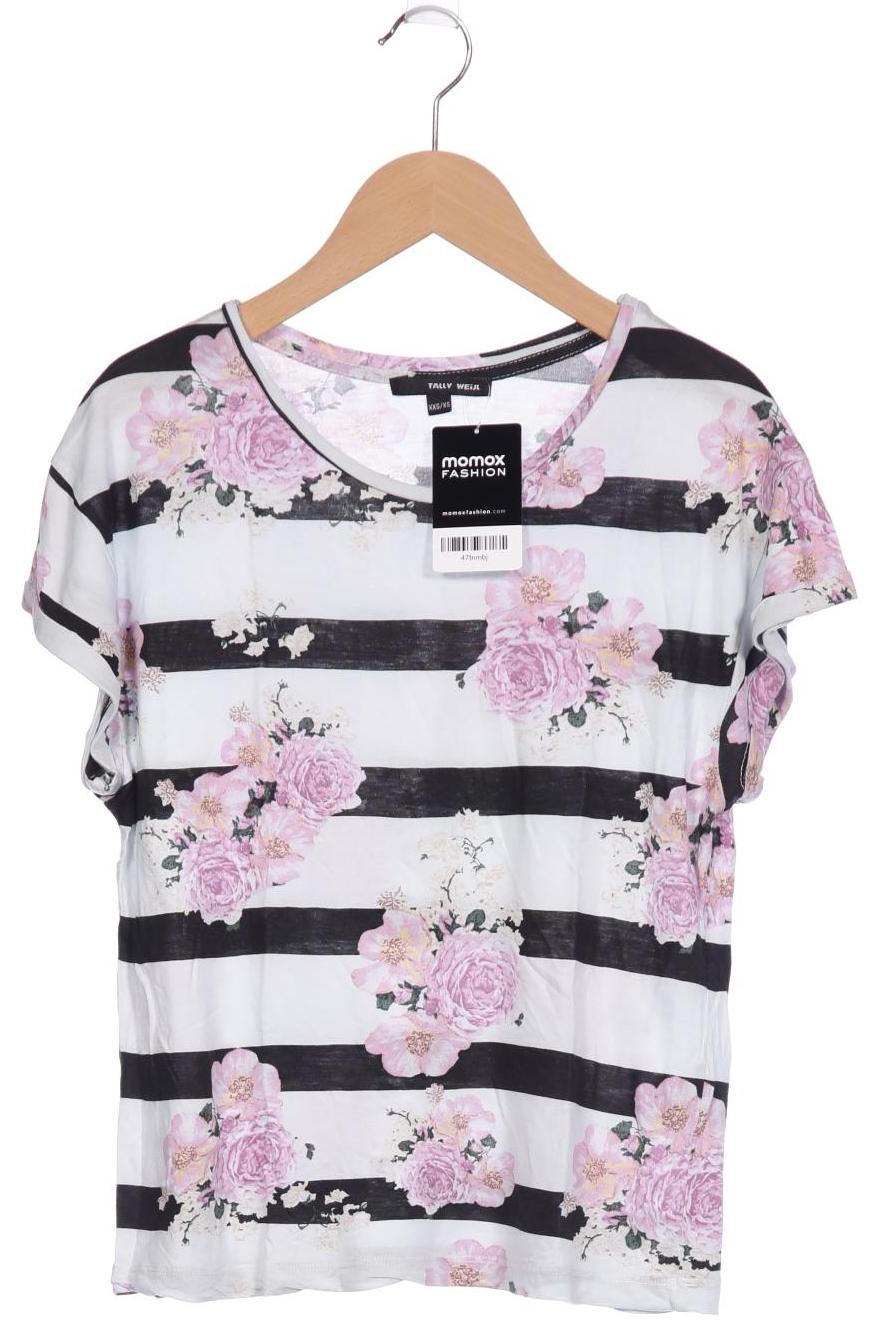 

Tally Weijl Damen T-Shirt, mehrfarbig, Gr. 32