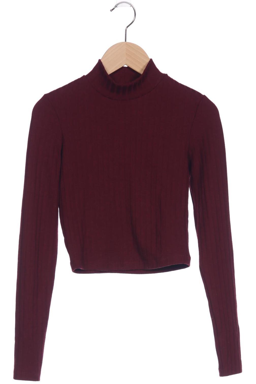 

Tally Weijl Damen Langarmshirt, bordeaux, Gr. 34